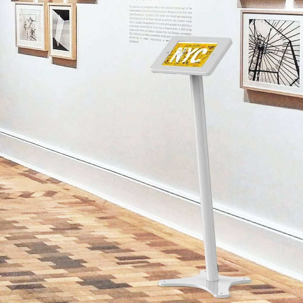 پایه نگهدارنده تبلت ایستاده مدل BSF301T سازگار با آیپد 10.2 اینچی (نسل 7، 8 و 9) با قفل ضد سرقت و قابلیت چرخش