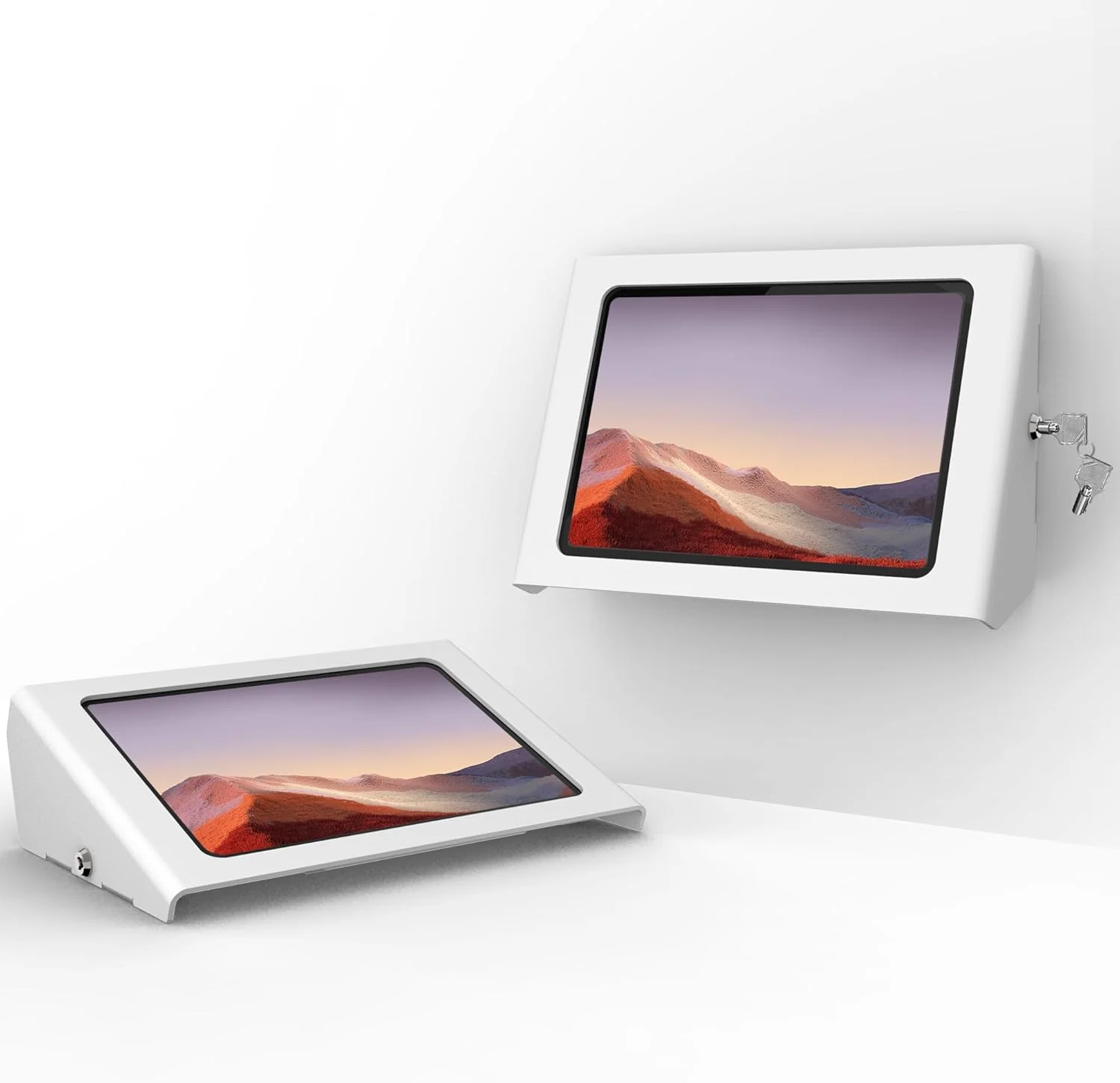 پایه آیپد سنگین و پایه دیواری 2 در 1، تمام فولادی با قفل و کلید، 20 درجه شیب - سازگار با آیپد نسل 10 (10.9 اینچ)، پرو 11 اینچ، ایر 4/5 (10.9 اینچ)، ایر 11 اینچ، A16 11 اینچ پایه آیپد سنگین و پایه دیواری 2 در 1، تمام فولادی با قفل و کلید، 20 درجه شیب - سازگار با آیپد نسل 10 (10.9 اینچ)، پرو 11 اینچ، ایر 4/5 (10.9 اینچ)، ایر 11 اینچ، A16 11 اینچ