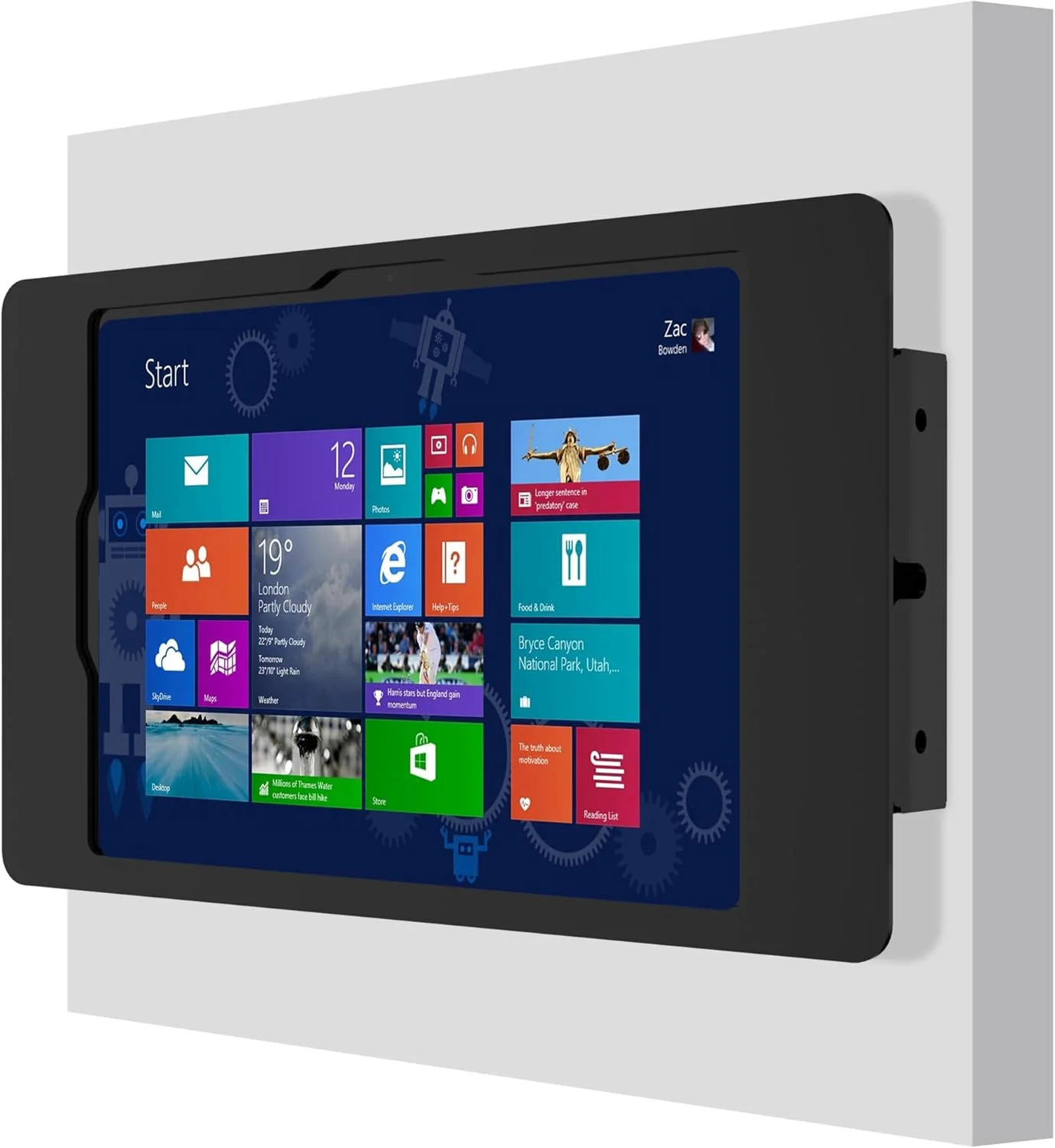 پایه دیواری تبلت سازگار با آیپد 10.9 اینچی نسل 10، پرو 11 اینچی نسل 1، 2، 3 و 4، ایر 4 و 5، ایر 11 اینچی، آیپد 11 اینچی (A16) پایه دیواری تبلت سازگار با آیپد 10.9 اینچی نسل 10، پرو 11 اینچی نسل 1، 2، 3 و 4، ایر 4 و 5، ایر 11 اینچی، آیپد 11 اینچی (A16)