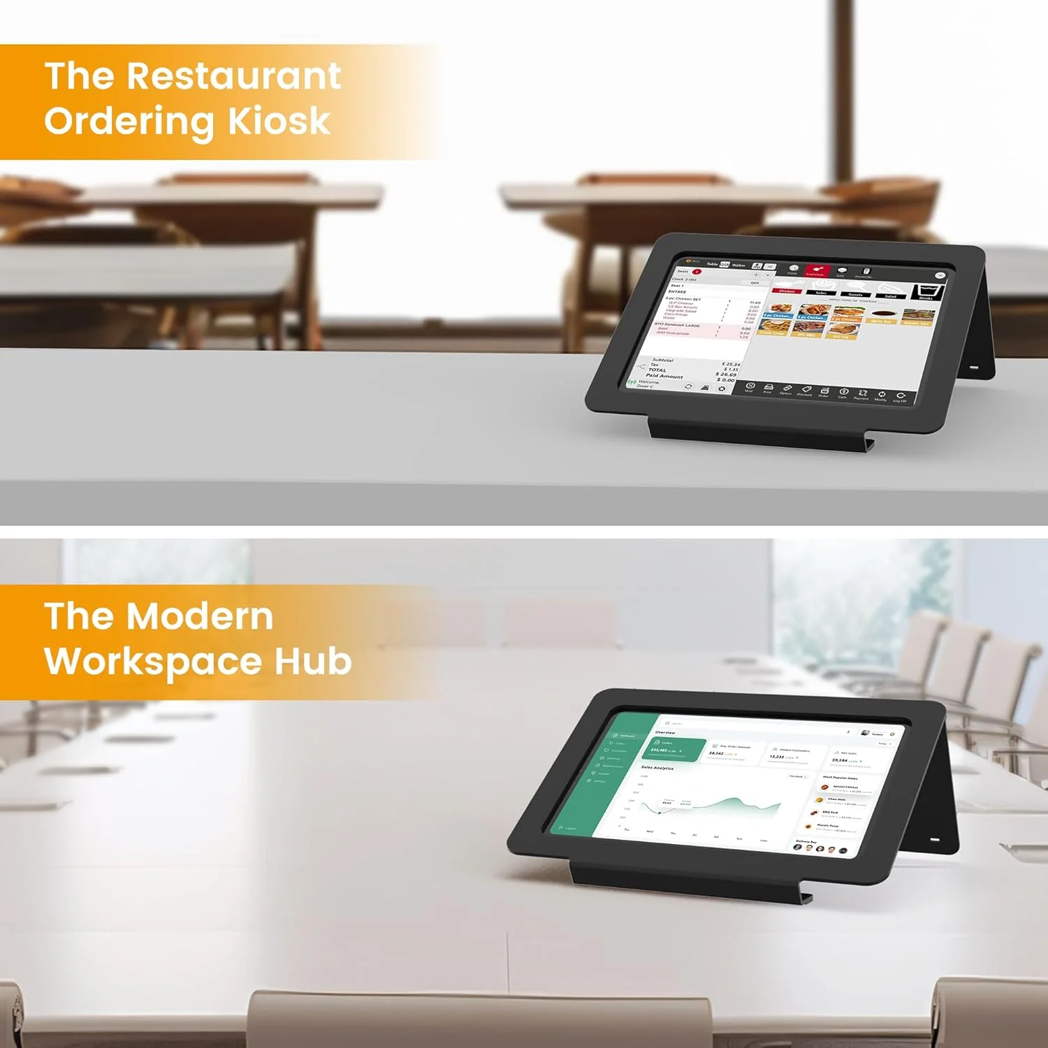 پایه رومیزی تبلت، تمام فلزی ارگونومیک 30 درجه با قفل کابل امنیتی برای دفتر، پیشخوان POS، پذیرش - سازگار با آیپد نسل دهم (10.9 اینچ)، پرو 11 اینچ، ایر 4/5 (10.9 اینچ)، ایر 11 اینچ، آیپد 11 اینچ (A16) پایه رومیزی تبلت، تمام فلزی ارگونومیک 30 درجه با قفل کابل امنیتی برای دفتر، پیشخوان POS، پذیرش - سازگار با آیپد نسل دهم (10.9 اینچ)، پرو 11 اینچ، ایر 4/5 (10.9 اینچ)، ایر 11 اینچ، آیپد 11 اینچ (A16)