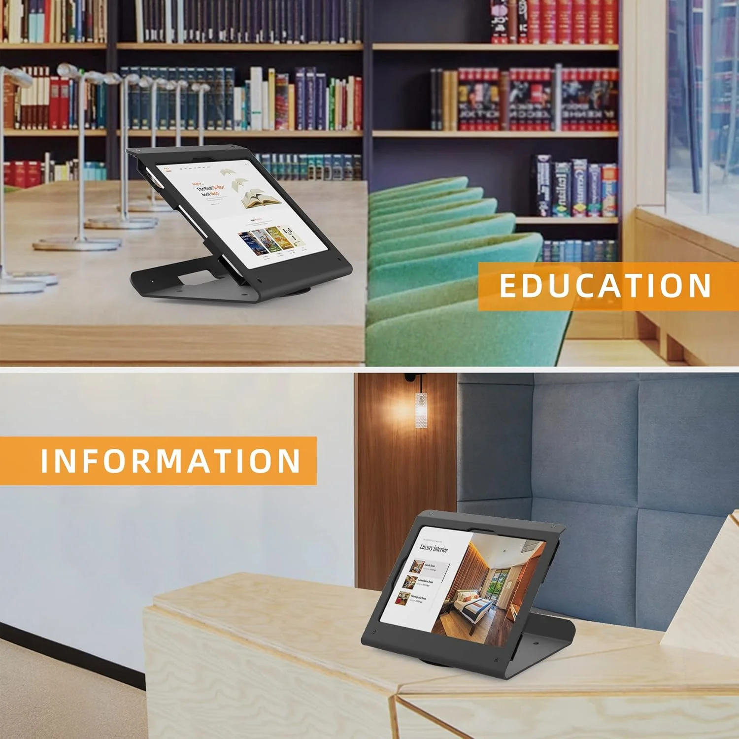 پایه تبلت POS - پایه کیوسک فولادی سنگین با پایه چرخان 360 درجه ضد سرقت - سازگار با آیپد 10.9 اینچی نسل 10، پرو 11 اینچی 1 2 3 4، ایر 4 5، ایر 11 اینچی، آیپد 11 اینچی (A16) پایه تبلت POS - پایه کیوسک فولادی سنگین با پایه چرخان 360 درجه ضد سرقت - سازگار با آیپد 10.9 اینچی نسل 10، پرو 11 اینچی 1 2 3 4، ایر 4 5، ایر 11 اینچی، آیپد 11 اینچی (A16)