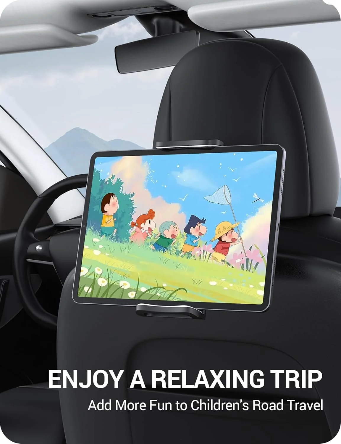 پایه تبلت پشت سری خودرو BASENOR مدل Y، مدل 3، مدل S، مدل X LR/Plaid ارتقا یافته 2025، چرخش 360 درجه قابل تنظیم، لوازم جانبی نگهدارنده تبلت خودرو تسلا پایه تبلت پشت سری خودرو BASENOR مدل Y، مدل 3، مدل S، مدل X LR/Plaid ارتقا یافته 2025، چرخش 360 درجه قابل تنظیم، لوازم جانبی نگهدارنده تبلت خودرو تسلا