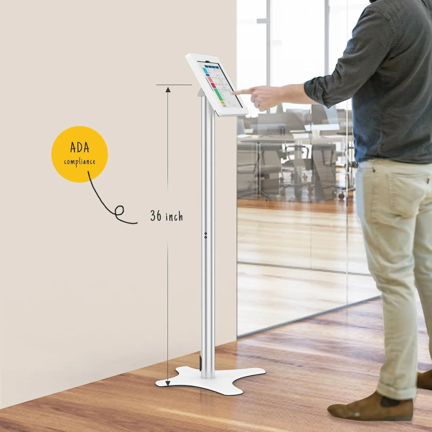 پایه ایستاده تبلت، محفظه فلزی قفلدار ضد سرقت + میله آلومینیومی + پایه فلزی، سازگار با آیپد 10.9 اینچی نسل 10، پرو 11 اینچی 1 2 3 4، ایر 4 5، ایر 11 اینچی، آیپد 11 اینچی (A16) پایه ایستاده تبلت، محفظه فلزی قفلدار ضد سرقت + میله آلومینیومی + پایه فلزی، سازگار با آیپد 10.9 اینچی نسل 10، پرو 11 اینچی 1 2 3 4، ایر 4 5، ایر 11 اینچی، آیپد 11 اینچی (A16)