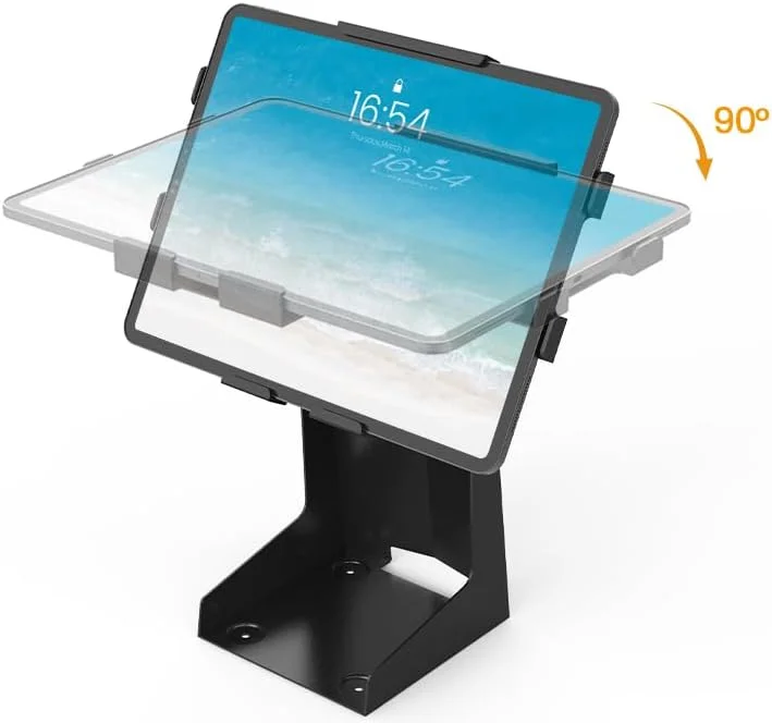 پایه تبلت POS فلزی با فضای پرینتر، سازگار با آیپد 9.7-12.9 اینچ، قفل کلیدی، سازگاری جهانی، ضد سرقت BSP101B پایه تبلت POS فلزی با فضای پرینتر، سازگار با آیپد 9.7-12.9 اینچ، قفل کلیدی، سازگاری جهانی، ضد سرقت BSP101B