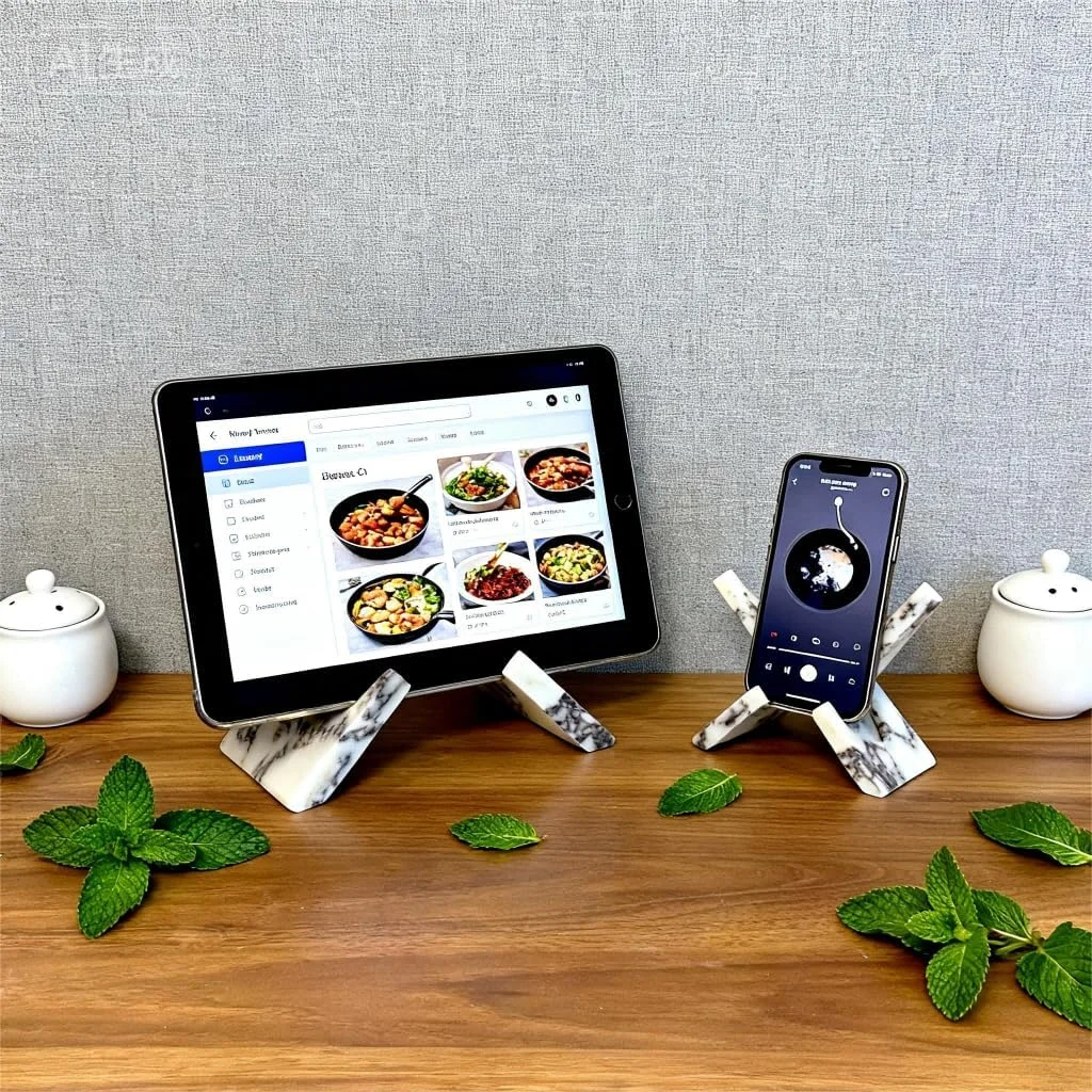 پایه مرمر طبیعی، نگهدارنده موبایل/تبلت/سی دی/قاب عکس، قفسه نمایشگر تزئینی برای اتاق نشیمن، ورودی، آشپزخانه (بزرگ) پایه مرمر طبیعی، نگهدارنده موبایل/تبلت/سی دی/قاب عکس، قفسه نمایشگر تزئینی برای اتاق نشیمن، ورودی، آشپزخانه (بزرگ)