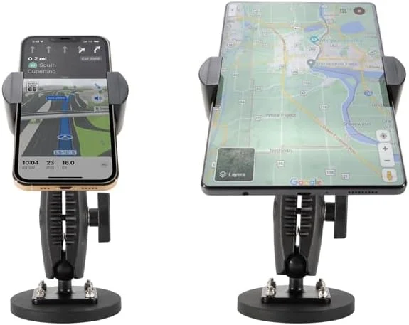 پایه مغناطیسی RoadVise XL آرکون | گیره مغناطیسی قوی | کاملا قابل تنظیم | نگهدارنده مغناطیسی گوشی و تبلت | نصب بر روی هر سطح صاف | پایه مغناطیسی گوشی | XLMAGAMPS