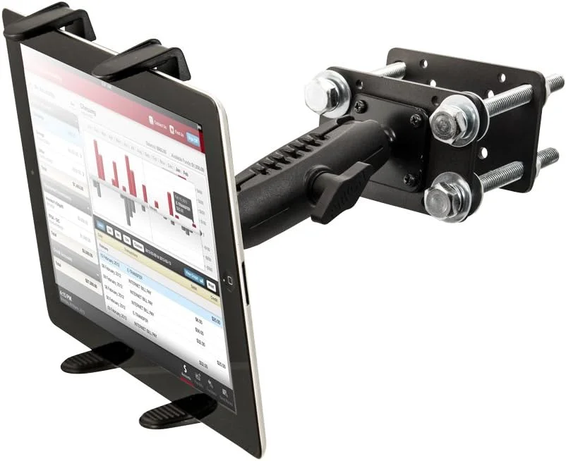 پایه نگهدارنده تبلت سنگین ARKON Mounts برای لیفتراک | لوازم جانبی لیفتراک | نصب آسان | قدرت صنعتی | مناسب برای آیپد و تبلت های سامسونگ