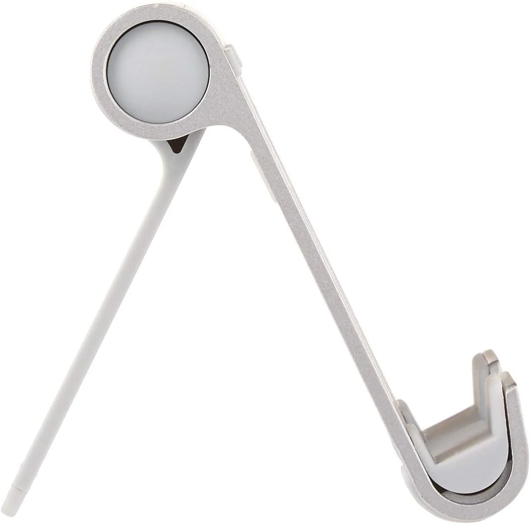 پایه نگهدارنده چند زاویه تبلت، کتابخوان الکترونیکی و گوشی آمازون بیسیکس مدل L6LSH001-CS-R - نقره ای