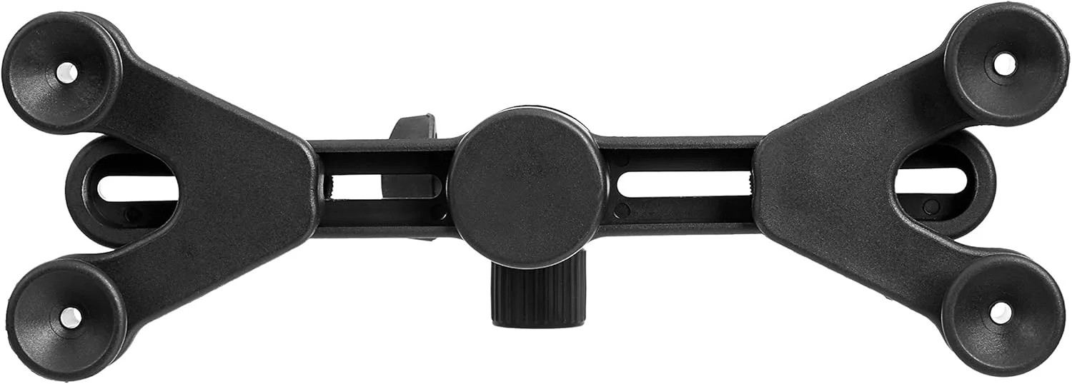 پایه نگهدارنده تبلت/آیپد قابل تنظیم آمازون بیسیکس برای اجرای موسیقی، مشکی