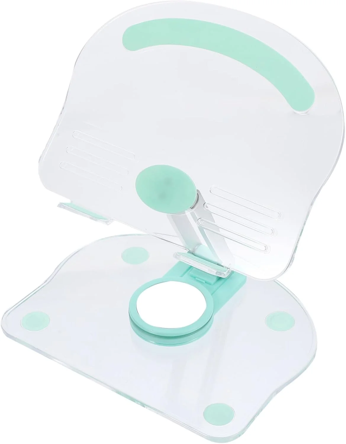 نگهدارنده تلفن همراه چرخشی اکریلیک قابل تنظیم Angoily برای تبلت، پایه چند منظوره تبلت اکریلیک