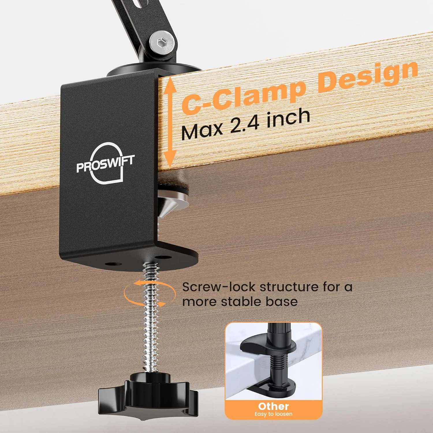 پایه تبلت برای آیپد، بازوی تبلت تاشو آلیاژ آلومینیوم، نگهدارنده آیپد برای میز سازگار با آیپد پرو ایر مینی، تبلت سامسونگ گلکسی، پایه مانیتور قابل حمل 5.1-9.8 اینچ قابل تنظیم