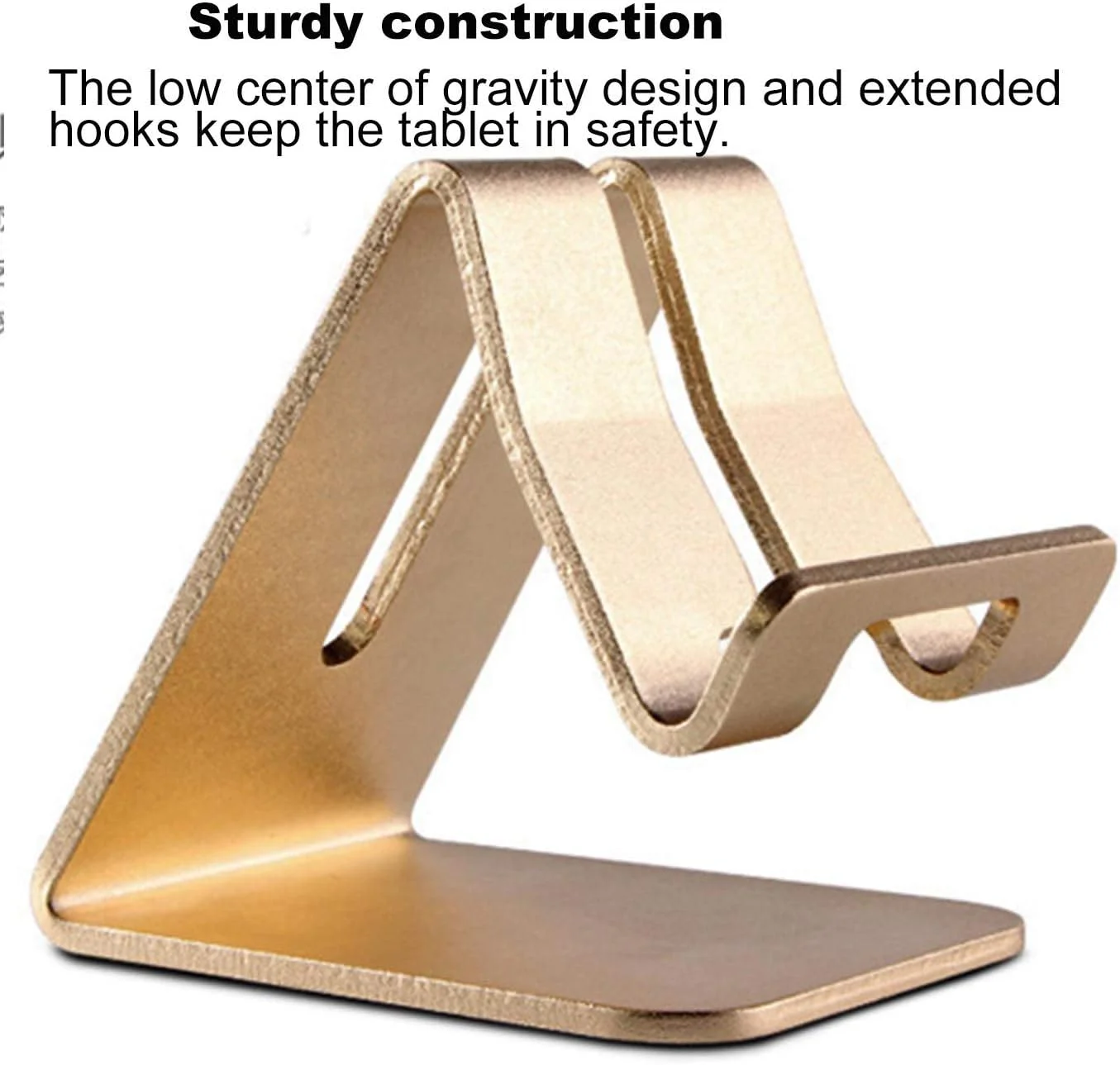 پایه نگهدارنده تبلت، پایه رومیزی آلومینیومی و محکم، سازگار با تبلتهایی مانند آیپد ایر مینی پرو، گوشی 14 13 11 XR MAX XS Max XR X Plus و سایر تبلتها (4-13 اینچ) - طلایی پایه نگهدارنده تبلت، پایه رومیزی آلومینیومی و محکم، سازگار با تبلتهایی مانند آیپد ایر مینی پرو، گوشی 14 13 11 XR MAX XS Max XR X Plus و سایر تبلتها (4-13 اینچ) - طلایی