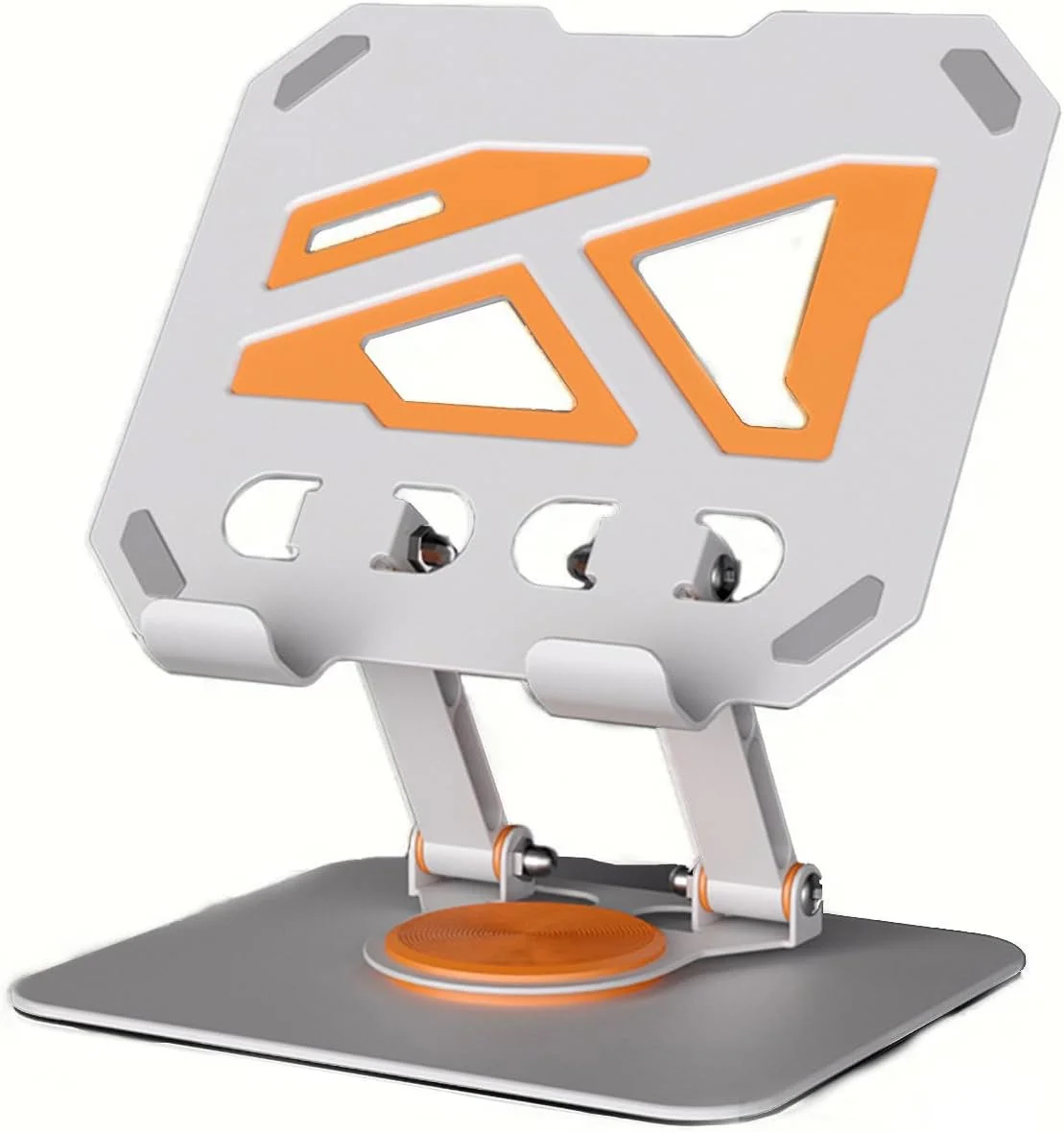 پایه تبلت آلومینیومی برای آیپد، نگهدارنده رومیزی قابل تنظیم با چرخش 360 درجه برای تبلت های 4.7-12.9 اینچی، کتابخوان های الکترونیکی، کنسول های بازی و تلفن های هوشمند، پایه تبلت قابل تنظیم
