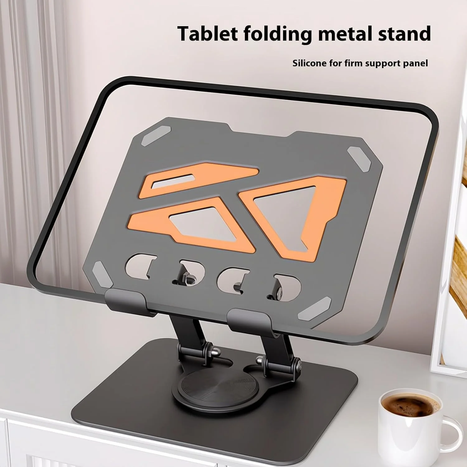 پایه تبلت آلومینیومی برای آیپد، نگهدارنده رومیزی قابل تنظیم با چرخش 360 درجه برای تبلت های 4.7-12.9 اینچی، کتابخوان های الکترونیکی، کنسول های بازی و تلفن های هوشمند، پایه تبلت قابل تنظیم پایه تبلت آلومینیومی برای آیپد، نگهدارنده رومیزی قابل تنظیم با چرخش 360 درجه برای تبلت های 4.7-12.9 اینچی، کتابخوان های الکترونیکی، کنسول های بازی و تلفن های هوشمند، پایه تبلت قابل تنظیم