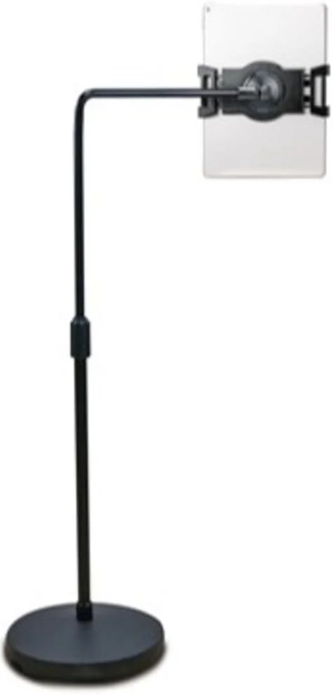 پایه نگهدارنده تبلت یونیورسال Aidata US-5007W (XL)، مشکی، بازوی فنری یونیورسال مناسب برای اکثر تبلت های 7.9 تا 13 اینچی، طراحی ارگونومیک و بدون نیاز به دست، زوایای دید قابل تنظیم