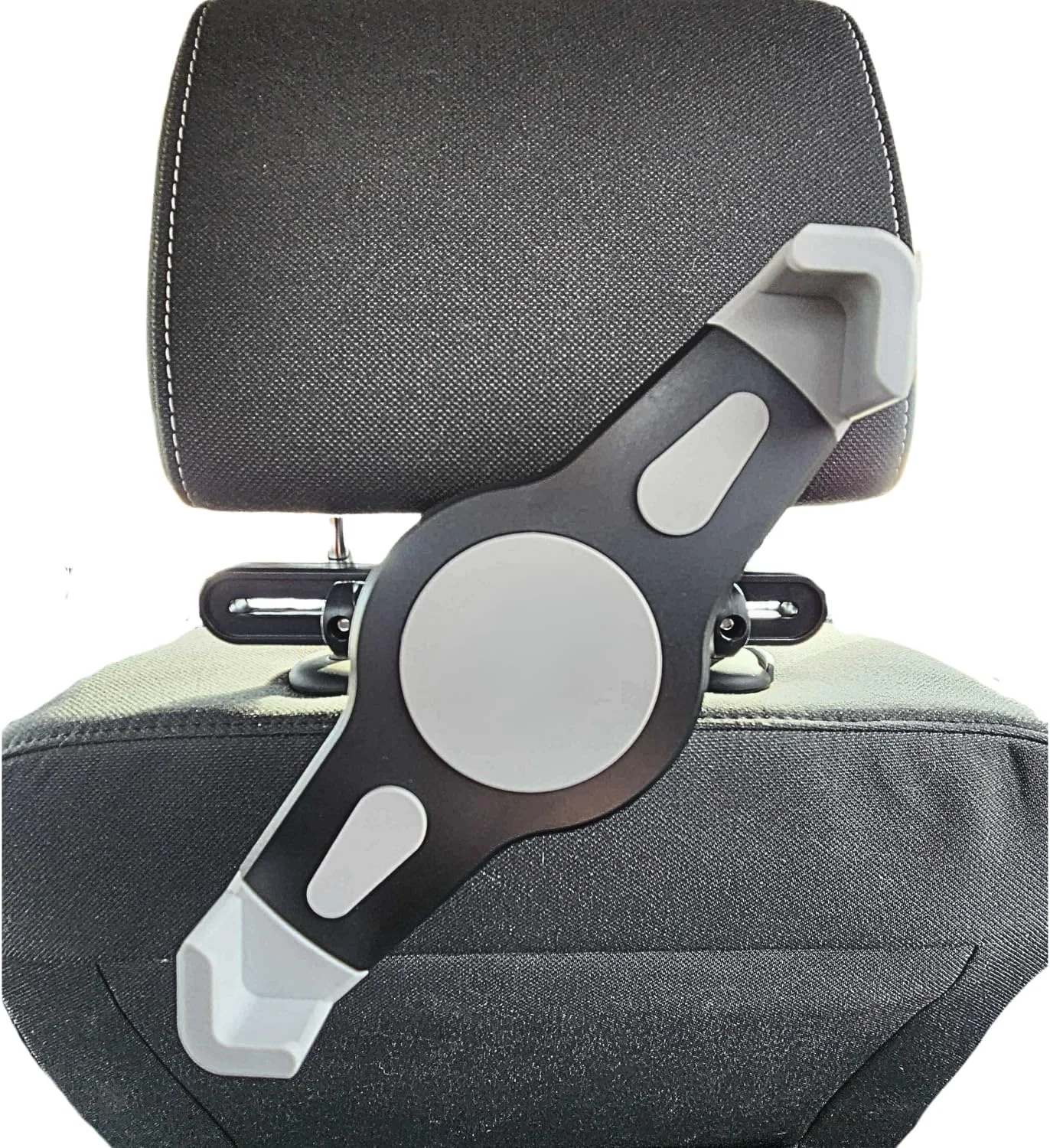 پایه تبلت قابل تنظیم برای پشت سری خودرو - نگهدارنده تبلت جهانی برای سرگرمی در صندلی عقب، سازگار با آیپد، کیندل، کتابخوان های الکترونیکی و دستگاه های 7 تا 10.5 اینچی