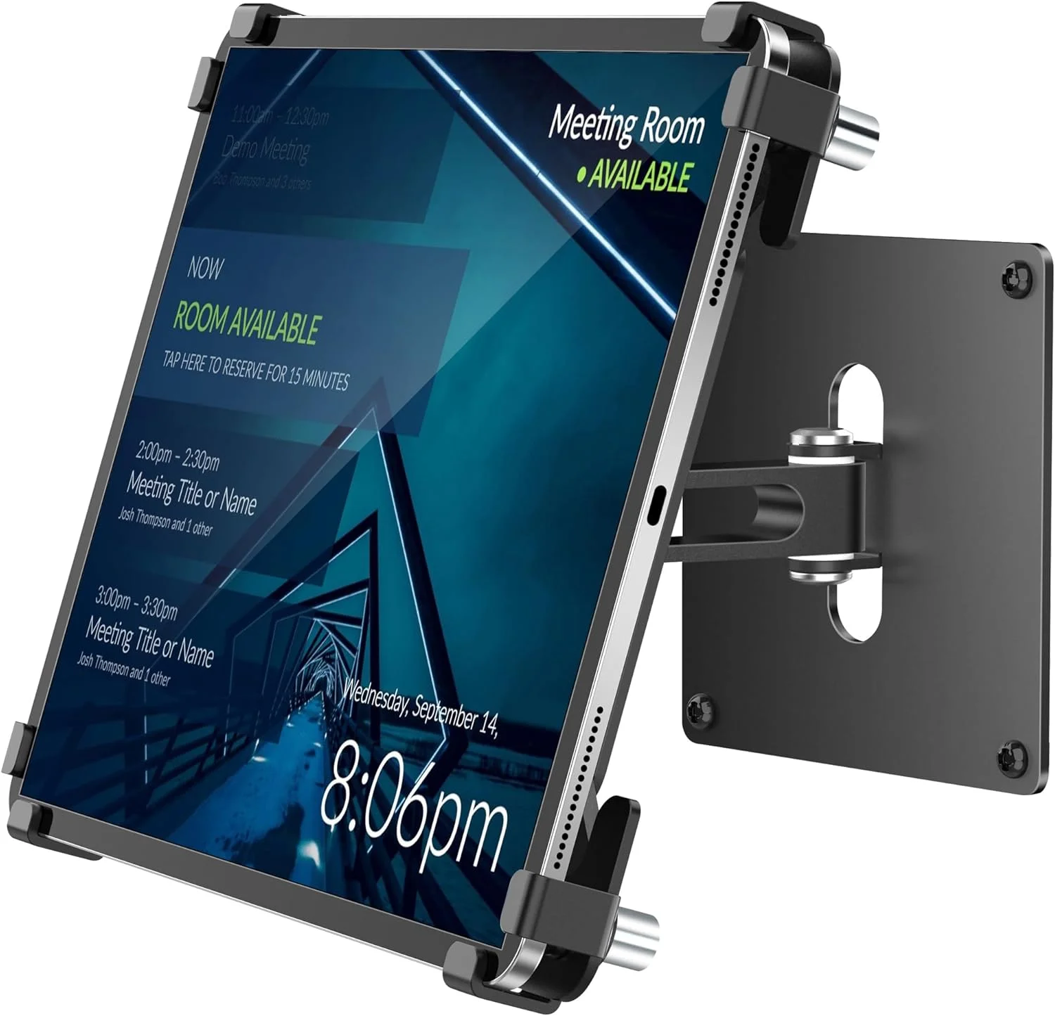 پایه دیواری تبلت یونیورسال AboveTEK، پایه آیپد ضد سرقت با محفظه قفلدار برای صفحه نمایش 9.7 تا 13 اینچ، کیوسک آلومینیومی سنگین برای نمایشگر POS تجاری، چرخش 360 درجه قابل تنظیم و پایه VESA شیبدار پایه دیواری تبلت یونیورسال AboveTEK، پایه آیپد ضد سرقت با محفظه قفلدار برای صفحه نمایش 9.7 تا 13 اینچ، کیوسک آلومینیومی سنگین برای نمایشگر POS تجاری، چرخش 360 درجه قابل تنظیم و پایه VESA شیبدار