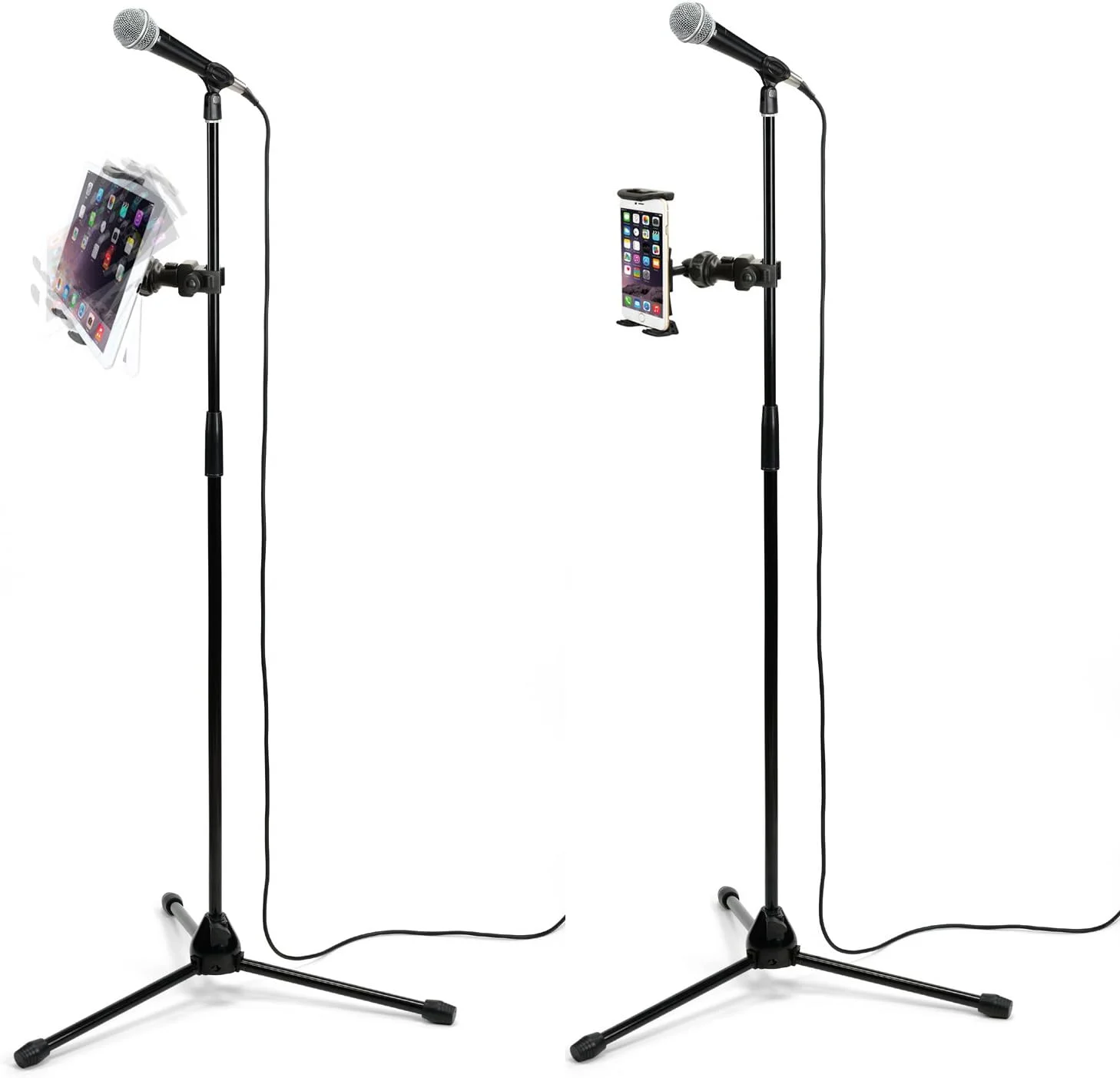 پایه نگهدارنده تبلت و گوشی موبایل Accessory Basics QuickLock برای اتصال به میله میکروفون، مناسب برای آیپد پرو ایر مینی گلکسی تب و آیفون پایه نگهدارنده تبلت و گوشی موبایل Accessory Basics QuickLock برای اتصال به میله میکروفون، مناسب برای آیپد پرو ایر مینی گلکسی تب و آیفون