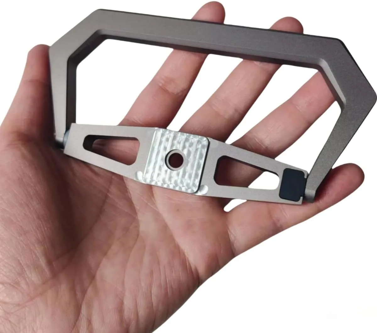 پایه تبلت آلیاژ فلزی قابل تنظیم رومیزی قابل حمل، نقره ای، مناسب برای تبلت 8849 Unihertz Tank Pad/PAD E پایه تبلت آلیاژ فلزی قابل تنظیم رومیزی قابل حمل، نقره ای، مناسب برای تبلت 8849 Unihertz Tank Pad/PAD E