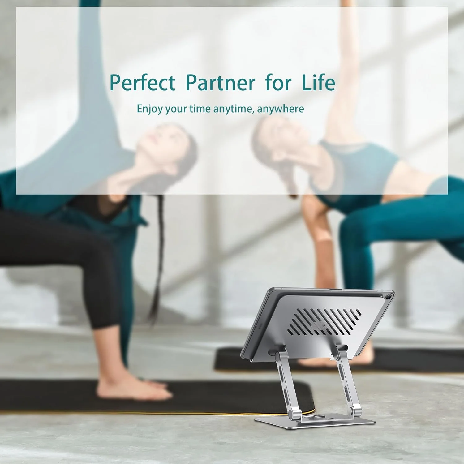 پایه نگهدارنده تبلت رومیزی با پایه چرخان 360 درجه، نگهدارنده فلزی قابل تنظیم آیپد برای دسکتاپ، پایه مانیتور جامد چند زاویه سازگار با کیندل، آیپد پرو 12.9، آیپد ایر مینی 6 5 4 3 2، نقره ای پایه نگهدارنده تبلت رومیزی با پایه چرخان 360 درجه، نگهدارنده فلزی قابل تنظیم آیپد برای دسکتاپ، پایه مانیتور جامد چند زاویه سازگار با کیندل، آیپد پرو 12.9، آیپد ایر مینی 6 5 4 3 2، نقره ای