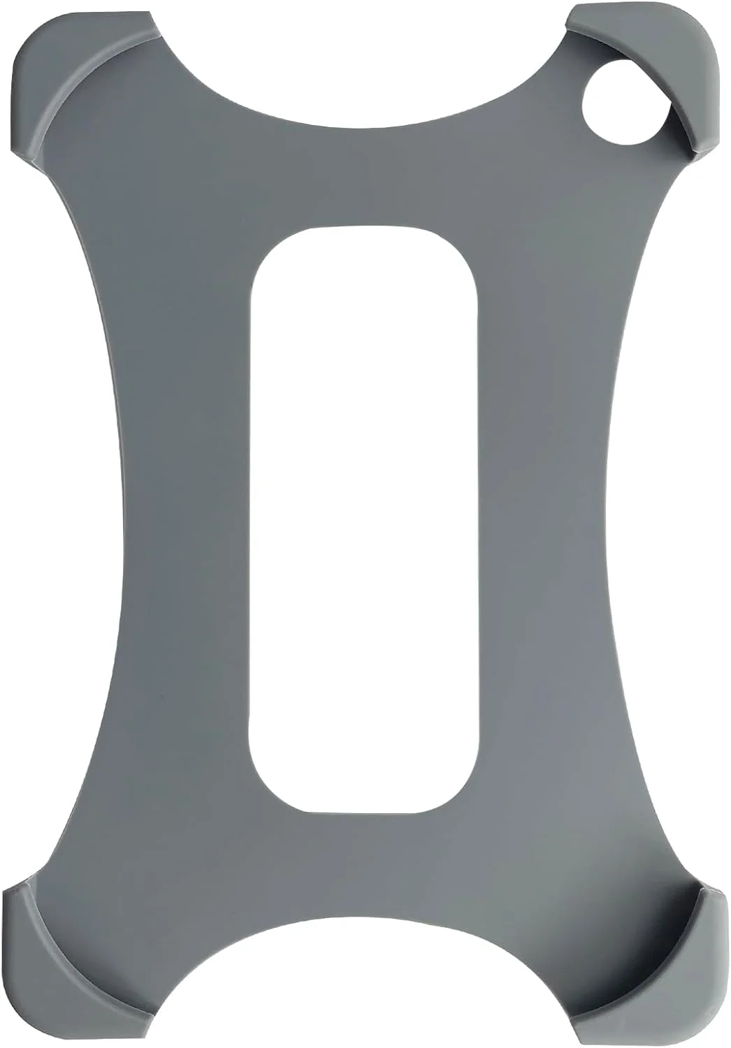 نگهدارنده بند انگشتی سیلیکونی ضد لغزش ZhaoCo برای آیپد مینی 6 2021 / آیپد مینی 7 (A17 Pro) 2024 8.3 اینچ (خاکستری)