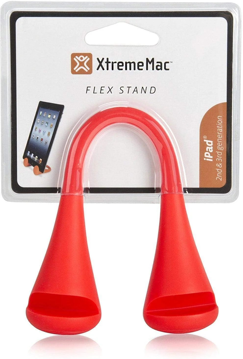 پایه انعطاف پذیر XtremeMac Flex Stand برای Apple iPad 2 و 3 - قرمز
