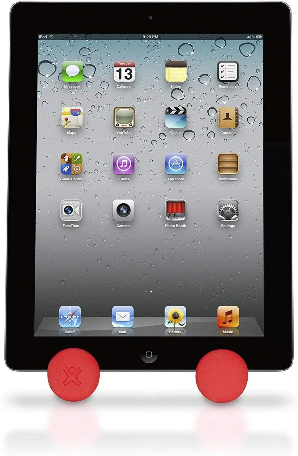 پایه انعطاف پذیر XtremeMac Flex Stand برای Apple iPad 2 و 3 - قرمز