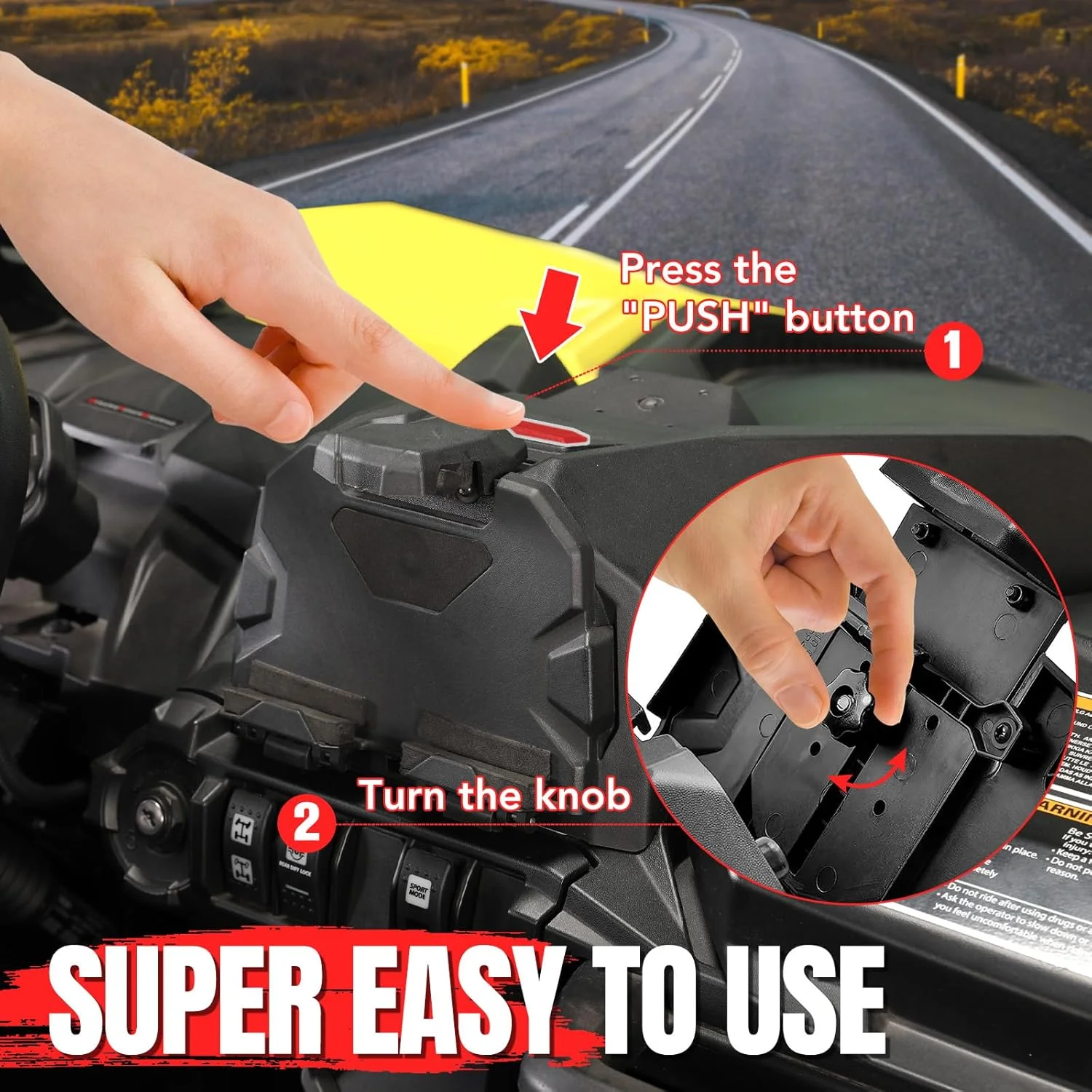 کیت نگهدارنده دستگاه الکترونیکی A & UTV PRO برای Can Am Commander 1000R / 700 XT DPS/Max مدل های 2021-2025، پایه تبلت و تلفن برای لوازم جانبی جعبه ذخیره سازی Can am Maverick Sport Trail مدل های 2019-2025، جایگزین #715005212 کیت نگهدارنده دستگاه الکترونیکی A & UTV PRO برای Can Am Commander 1000R / 700 XT DPS/Max مدل های 2021-2025، پایه تبلت و تلفن برای لوازم جانبی جعبه ذخیره سازی Can am Maverick Sport Trail مدل های 2019-2025، جایگزین #715005212