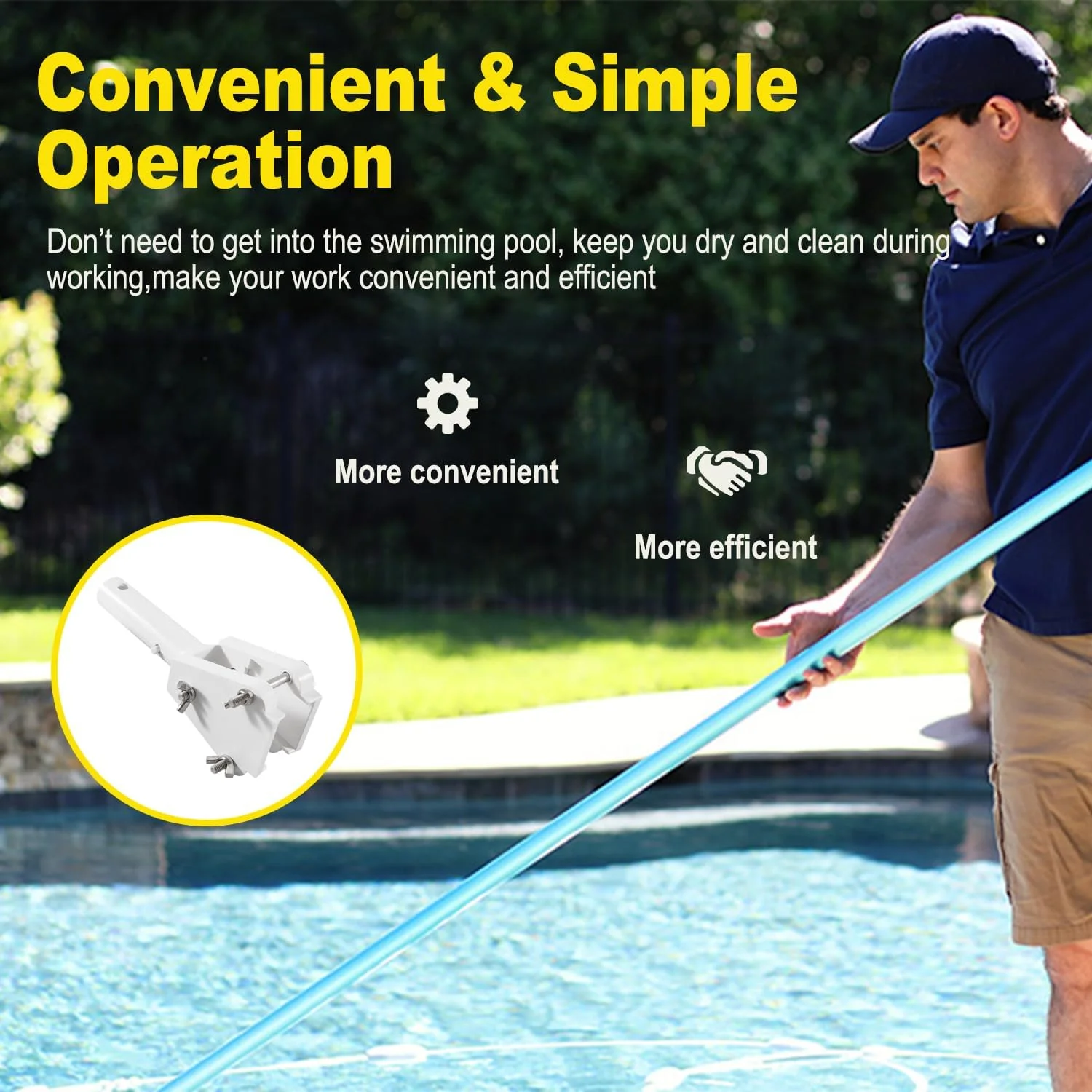 نگهدارنده تبلت 542068 با دسته اتصال سریع برای استخر و اسپا