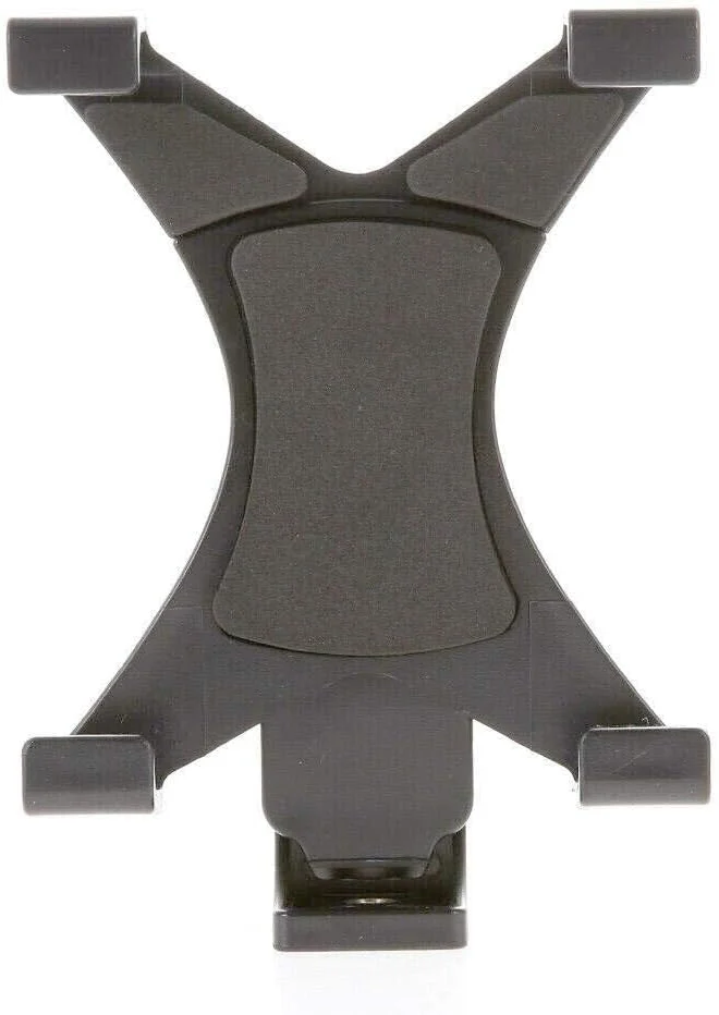 گیره نگهدارنده تبلت یونیورسال با قابلیت نصب روی سه پایه، سازگار با تبلت های 2/3/4/air/air2، دارای رزوه 1/4 اینچی و آداپتور X7o7 گیره نگهدارنده تبلت یونیورسال با قابلیت نصب روی سه پایه، سازگار با تبلت های 2/3/4/air/air2، دارای رزوه 1/4 اینچی و آداپتور X7o7