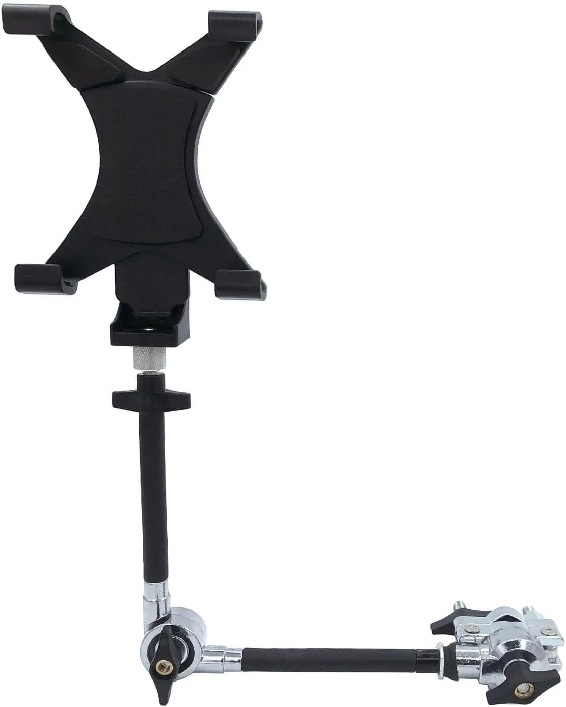 گیره نصب ست درام با نگهدارنده تبلت، نگهدارنده تبلت قابل تنظیم 8 تا 11 اینچی با براکت گیره برای پایه سنج و درام پرکاشن گیره نصب ست درام با نگهدارنده تبلت، نگهدارنده تبلت قابل تنظیم 8 تا 11 اینچی با براکت گیره برای پایه سنج و درام پرکاشن