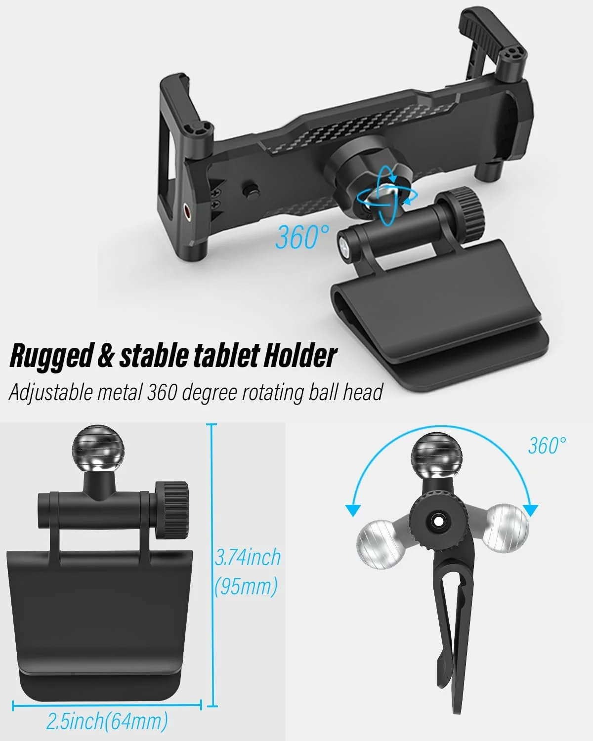 پایه تبلت تسلا برای نگهدارنده تبلت