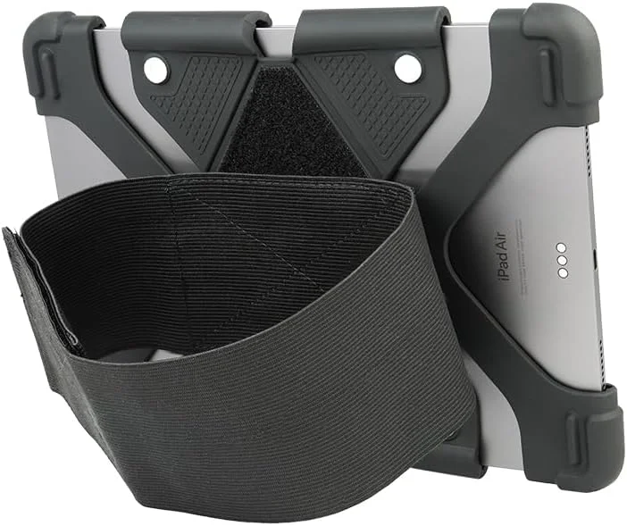 نگهدارنده تبلت خلبانی، مناسب برای تبلت‌های 8.9 تا 12 اینچ (یونیورسال، مشکی، دارای پایه داخلی، قابل نصب روی زانو)