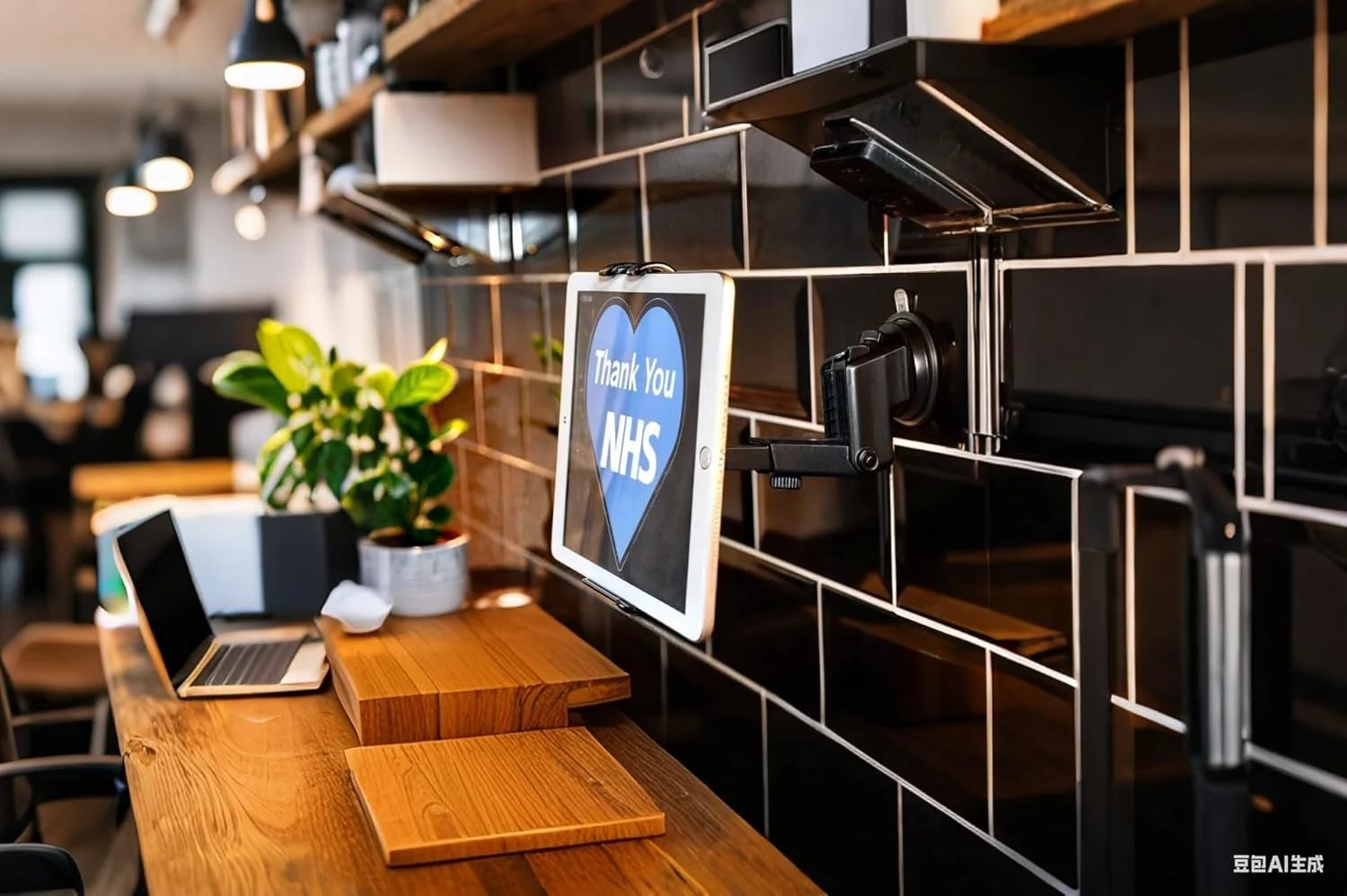 نگهدارنده چند منظوره کابینت، درب حمام و آشپزخانه، نصب دیواری با چسب و مکش برای تلفن همراه، تبلت و آیپد مناسب برای آموزش آنلاین ساز، گیتار و پیانو