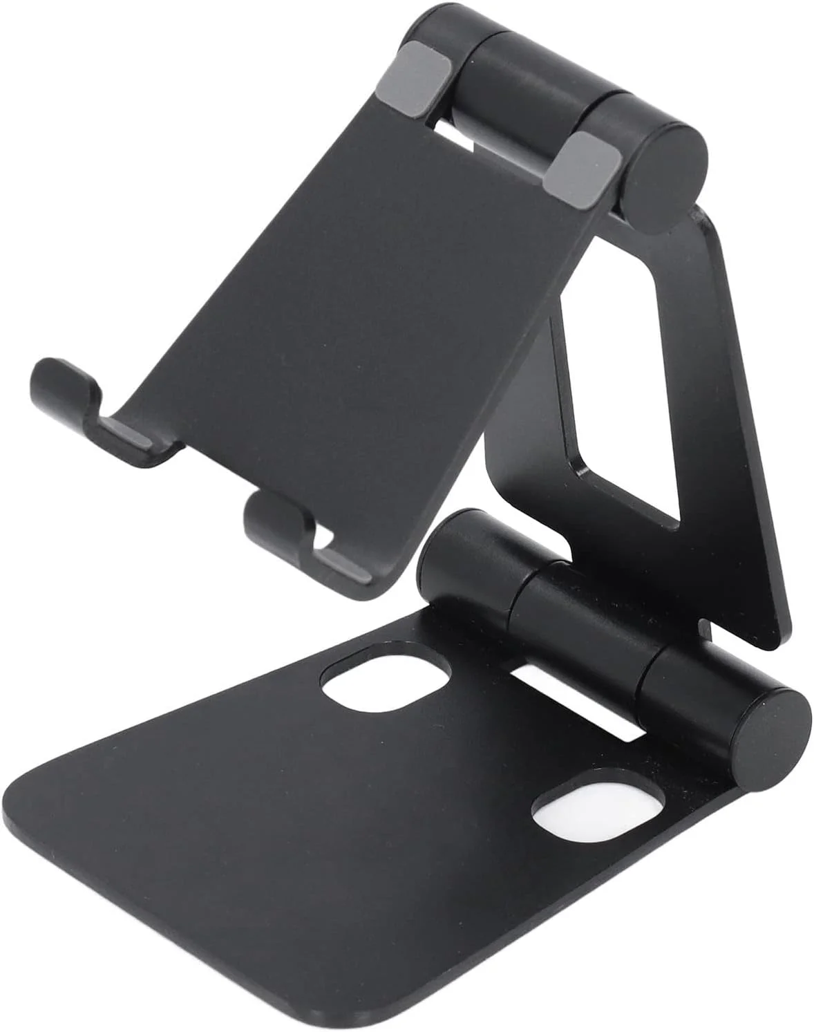 پایه نگهدارنده تلفن با طراحی ارگونومیک و پایدار، مناسب برای تلفن‌های هوشمند و تبلت‌ها (مشکی S4)