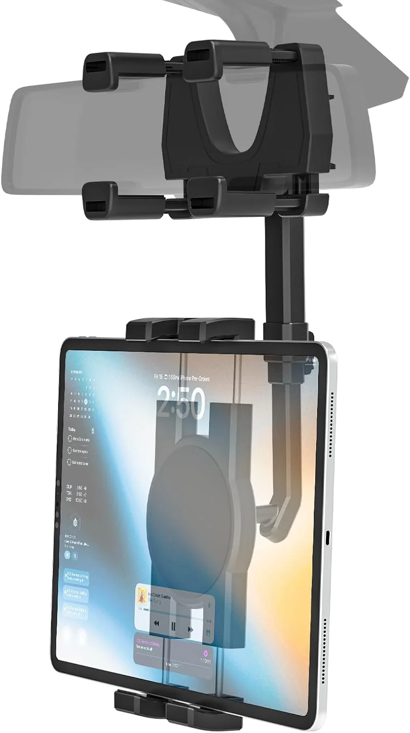 نگهدارنده تبلت آینه عقب خودرو نگهدارنده تبلت آینه عقب خودرو