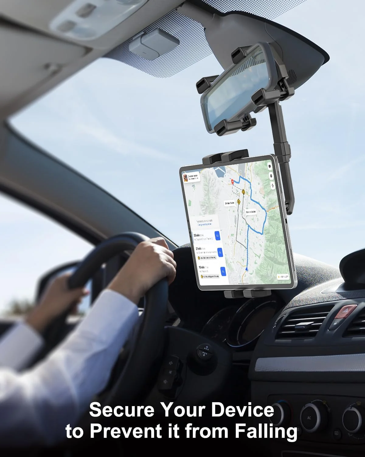 نگهدارنده تبلت آینه عقب خودرو