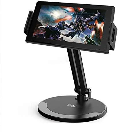 پایه چند منظوره PG-9158 با قابلیت چرخش 360 درجه و نگهدارنده قابل تنظیم برای کنسول بازی، موبایل و تبلت
