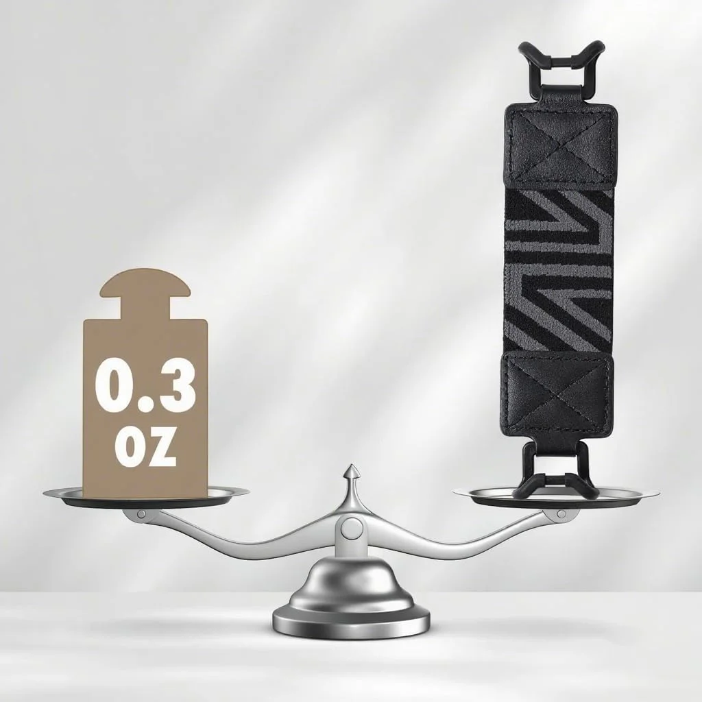 بسته 2 عددی بند دستی برای دستگاه های 6-8 اینچی - نگهدارنده انگشتی راحت با قابلیت ارتجاعی بالا، طراحی الاستیک مناسب برای کتابخوان های الکترونیکی و تبلت های 6-8 اینچی (مشکی)