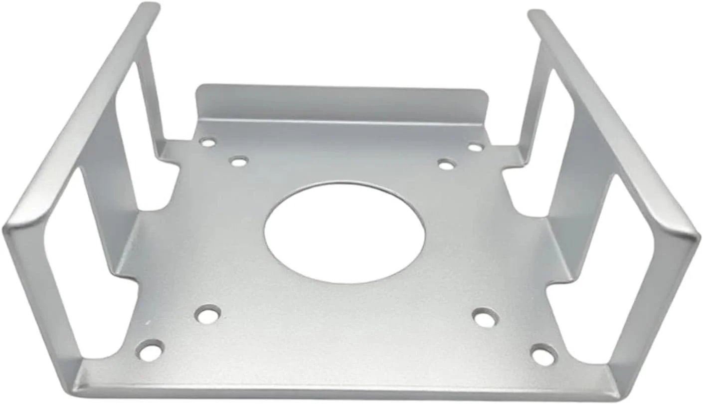 نگهدارنده زیر میزی برای سازماندهی لپ‌تاپ، با قابلیت بهبود گردش هوا، ساختار بادوام و نصب آسان، قابل نصب روی دیوار