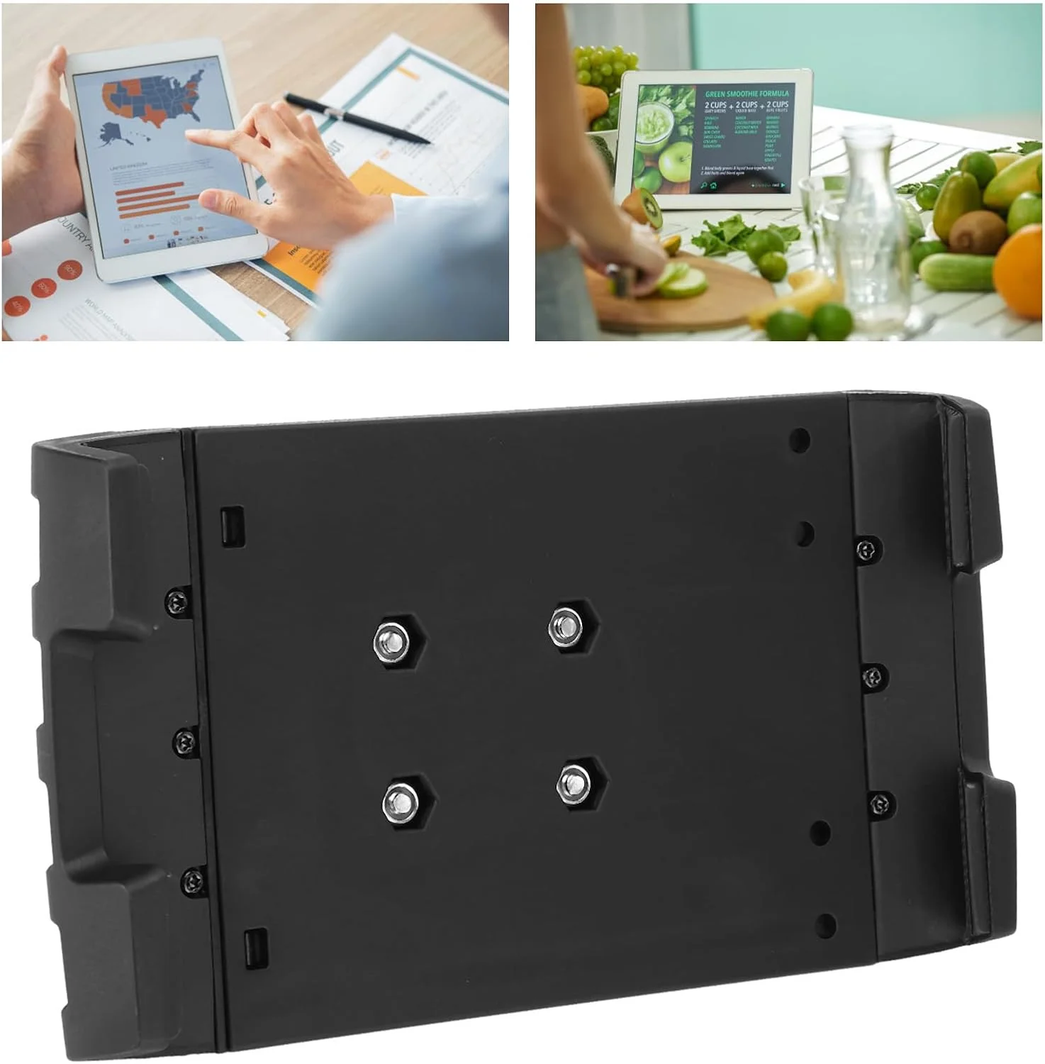 نگهدارنده تبلت کامیون Omabeta، نصب آسان، ضد لرزش، با سر توپی، قابل کشش، برای قایق و داشبورد کنسول