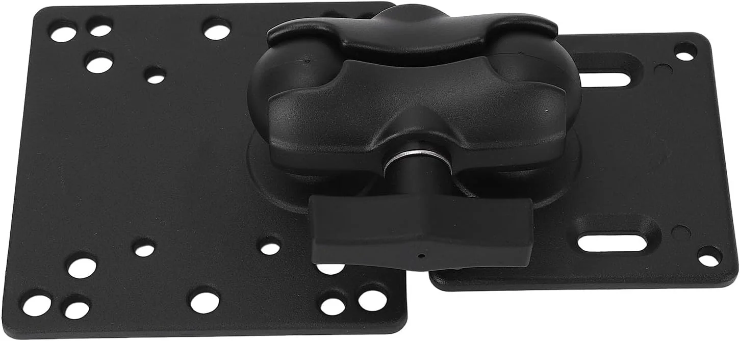 بازوی دو پایه آلیاژ آلومینیوم با آداپتور توپی 1.5 اینچی، پایه دو توپی تبلت، تلفن، ماهی یاب