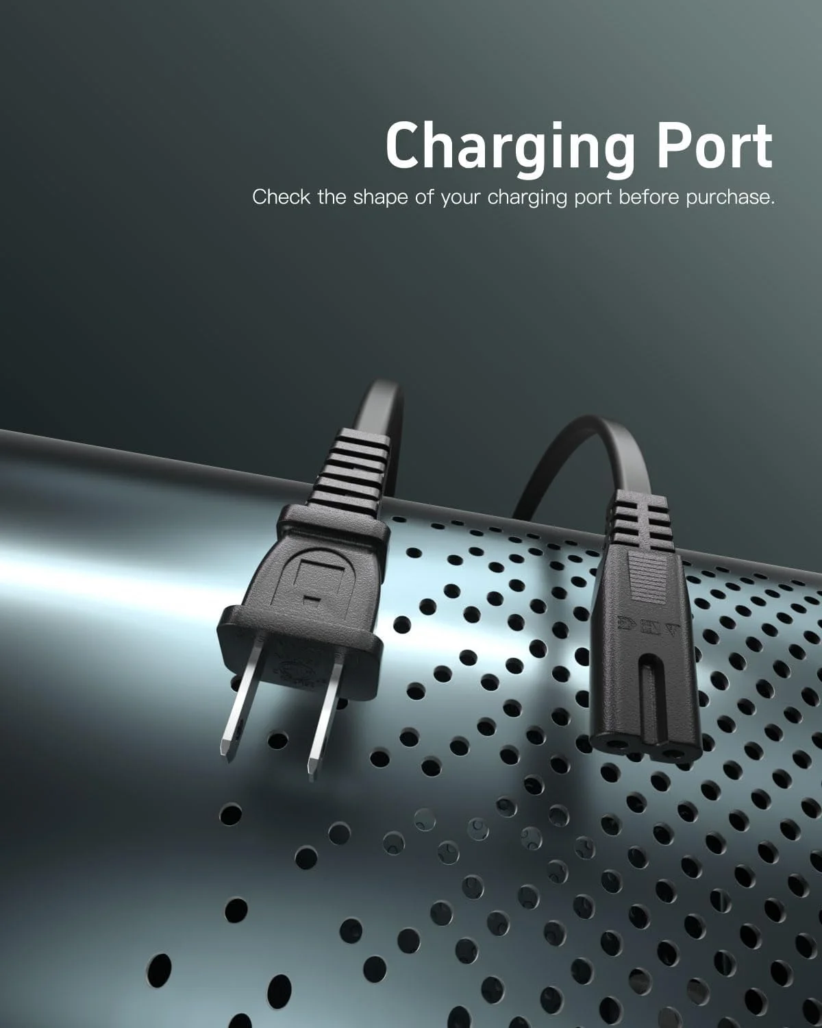 دو عدد کابل برق 6 فوتی دوشاخه یونیورسال دارای گواهینامه ETL مناسب برای تلویزیون، لپ تاپ، کنسول بازی، پرینتر و غیره - ایمن و سازگار با اکثر آداپتورهای برق الکترونیکی دو عدد کابل برق 6 فوتی دوشاخه یونیورسال دارای گواهینامه ETL مناسب برای تلویزیون، لپ تاپ، کنسول بازی، پرینتر و غیره - ایمن و سازگار با اکثر آداپتورهای برق الکترونیکی