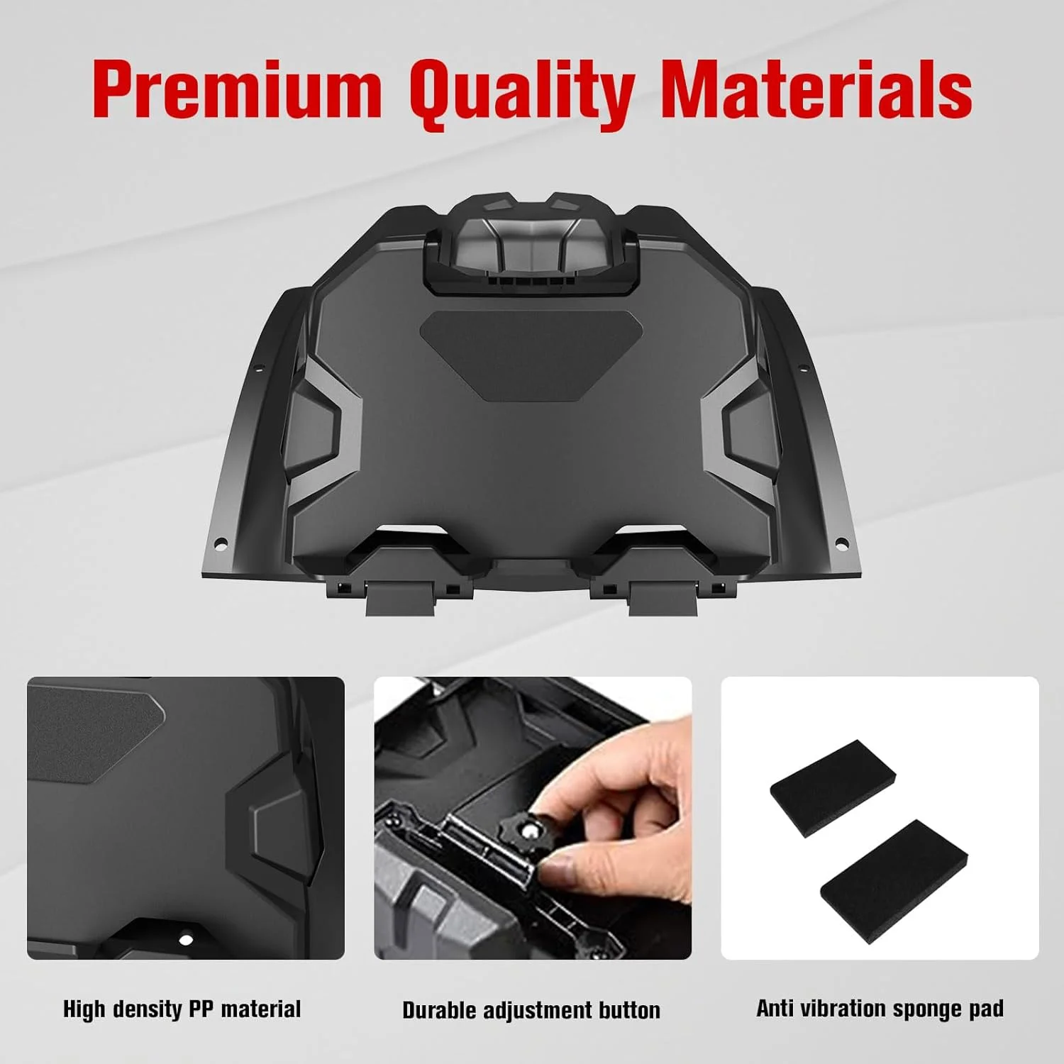 نگهدارنده تبلت و تلفن برای Polaris Xpedition XP/ADV 2024+، پایه نگهدارنده دستگاه الکترونیکی با جعبه ذخیره سازی برای Polaris Xpedition XP/XP 5/ADV/ADV 5 2024+