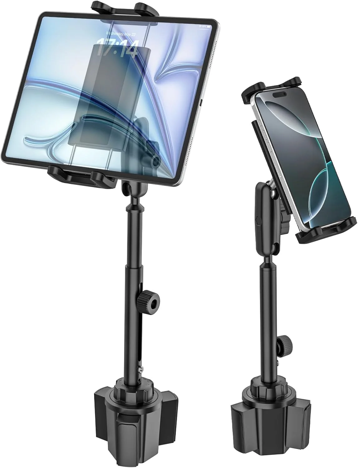 پایه نگهدارنده تبلت برای خودرو با بازوی فلزی قابل تنظیم