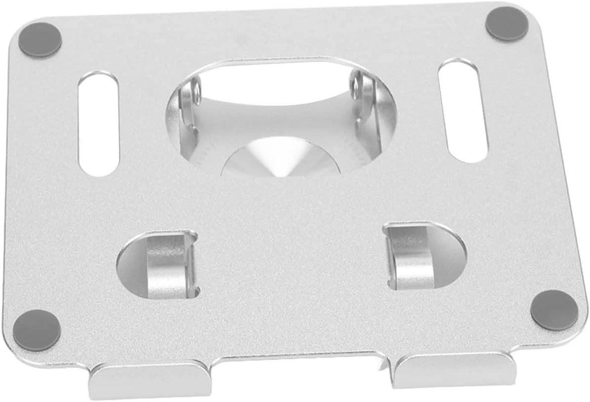 پایه تبلت قابل تنظیم Kikumi با قابلیت چرخش 360 درجه، تاشو، خنک کننده، آلیاژ آلومینیوم، نگهدارنده رومیزی تبلت، نقره ای پایه تبلت قابل تنظیم Kikumi با قابلیت چرخش 360 درجه، تاشو، خنک کننده، آلیاژ آلومینیوم، نگهدارنده رومیزی تبلت، نقره ای