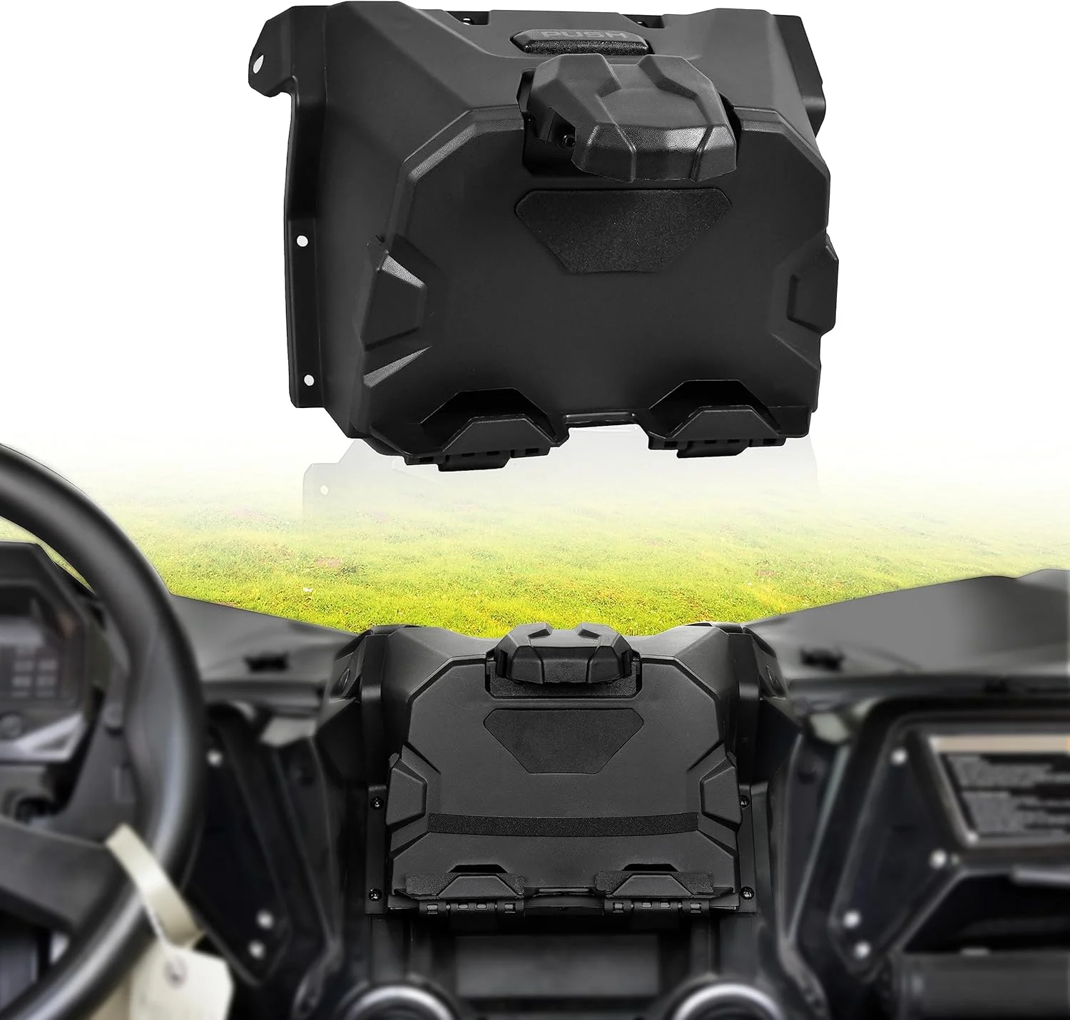 نگهدارنده تبلت و تلفن همراه برای Talon 1000 مدل 22-24، پایه نگهدارنده دستگاه الکترونیکی با جعبه ذخیره سازی برای هوندا Talon 1000 1000X-4 مدل 2022-2024