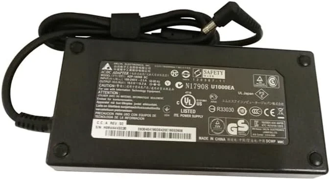 منبع تغذیه لپ تاپ 180 واتی PRO-AE - deltass برای MSI GT60 GT70 0NC-012US 0NC-013US آداپتورهای AC 19.5V 9.2A ADP-180NB BC S93-0404190-D04 (بدون کابل AC)