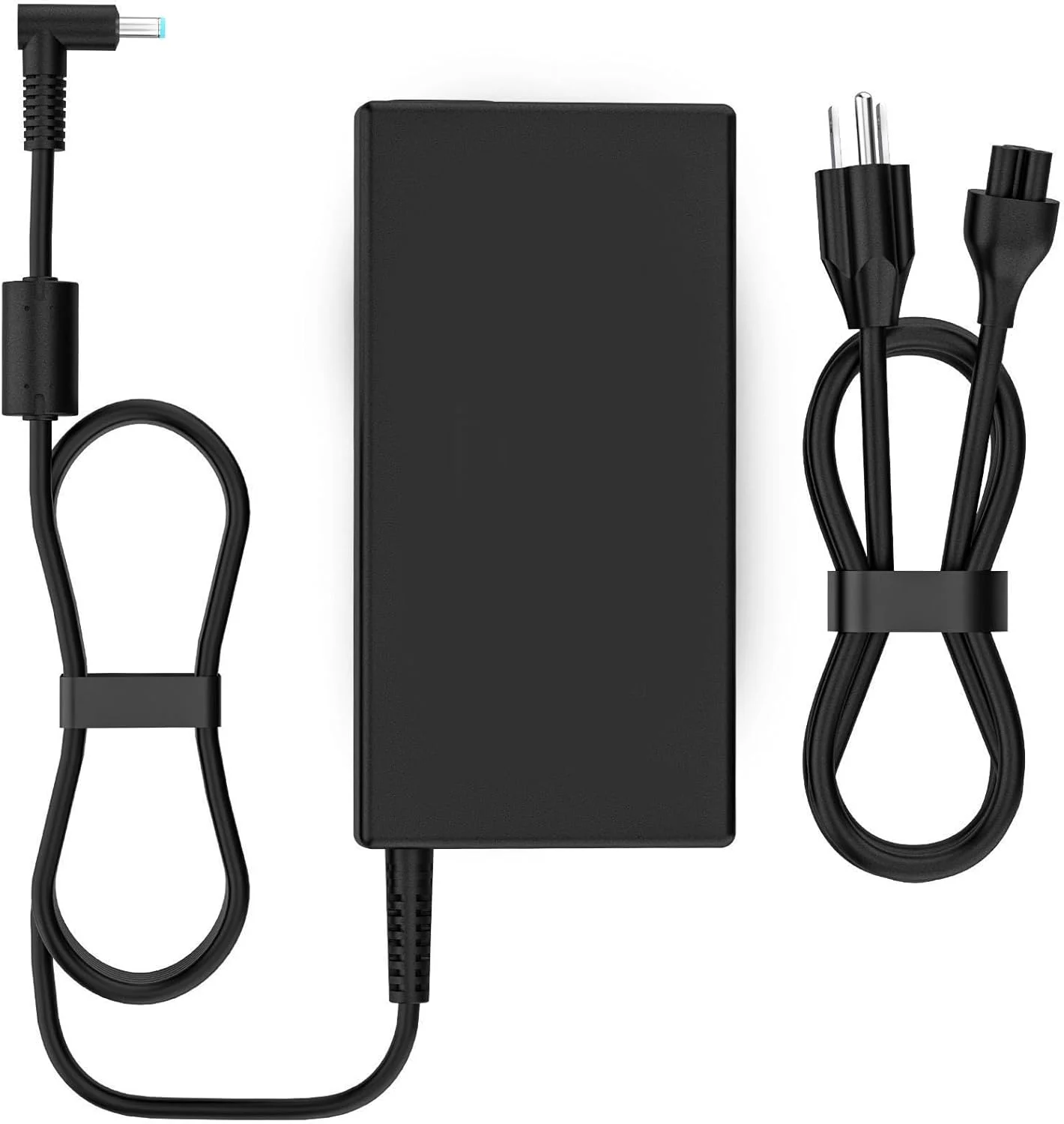 شارژر لپ تاپ 120 واتی مناسب برای داک HP USB-C G5، داک یونیورسال USB-C/A G2 5TW13AA، سری Envy 15 17، سری Omen 15-5000 5100 5200، آداپتور برق 19.5 ولت 6.15 آمپر مدل 710415-001 L41856-001