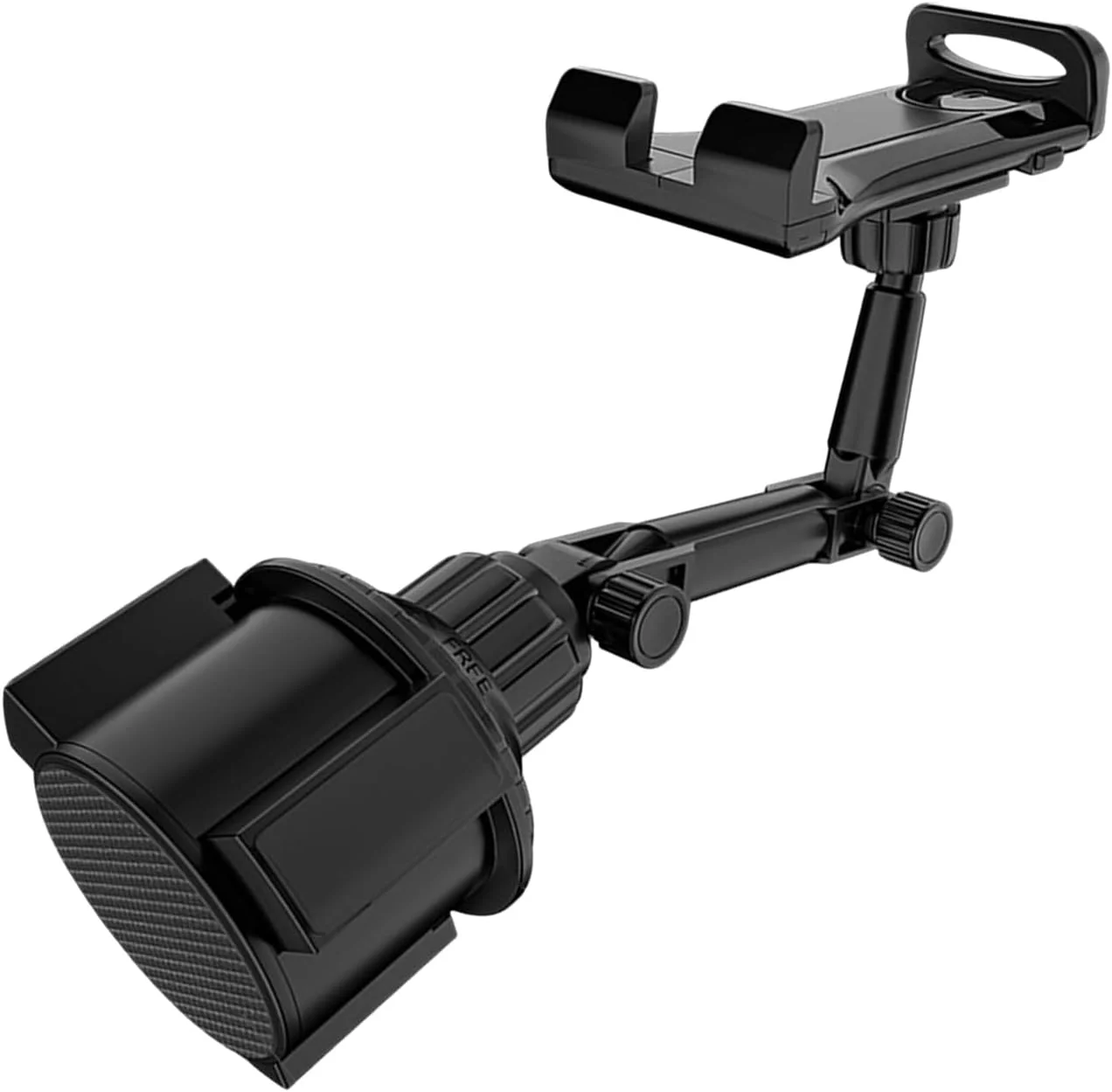 پایه نگهدارنده تبلت و گوشی موبایل داخل خودرو با بازوی قابل تنظیم، مناسب برای دستگاه های 4 تا 12.9 اینچ، قابل نصب روی دریچه هوا و جا لیوانی خودرو پایه نگهدارنده تبلت و گوشی موبایل داخل خودرو با بازوی قابل تنظیم، مناسب برای دستگاه های 4 تا 12.9 اینچ، قابل نصب روی دریچه هوا و جا لیوانی خودرو